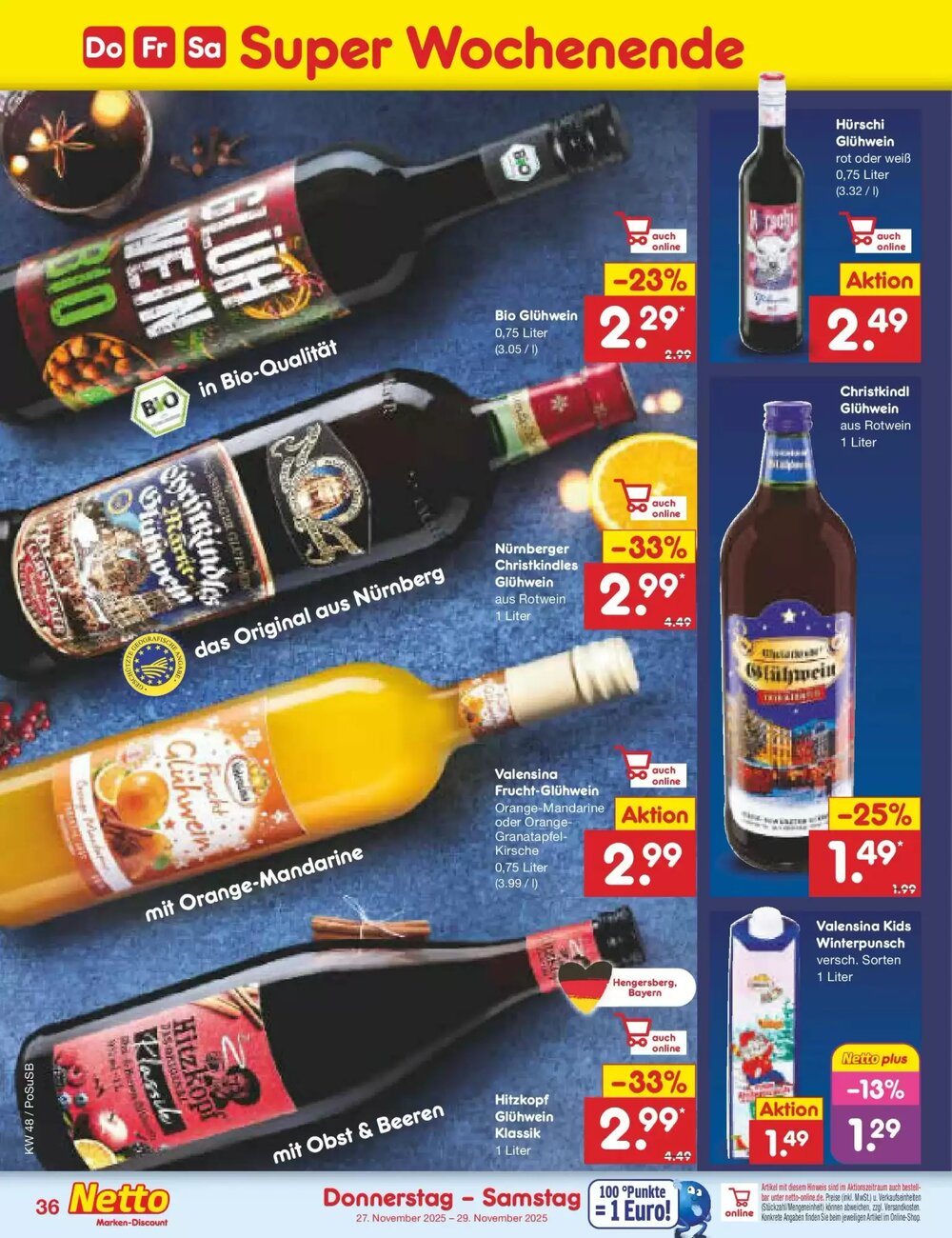Netto Marken-Discount Prospekt (ab 23.11.2025) zum Blättern - Seite 44