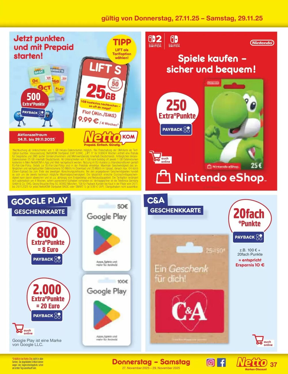 Netto Marken-Discount Prospekt (ab 23.11.2025) zum Blättern - Seite 45