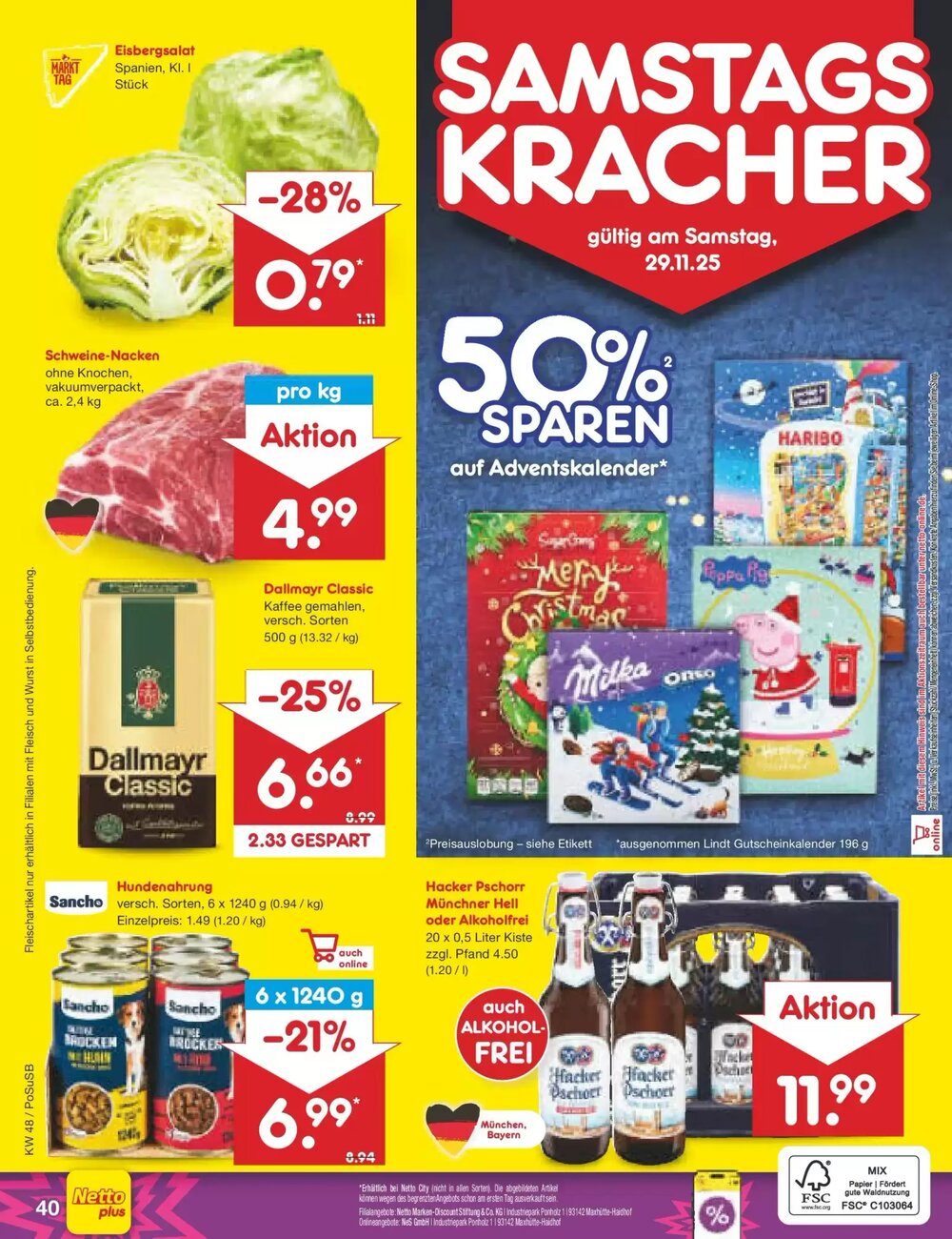 Netto Marken-Discount Prospekt (ab 23.11.2025) zum Blättern - Seite 48