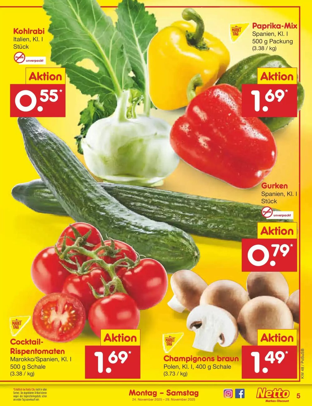 Netto Marken-Discount Prospekt (ab 23.11.2025) zum Blättern - Seite 5