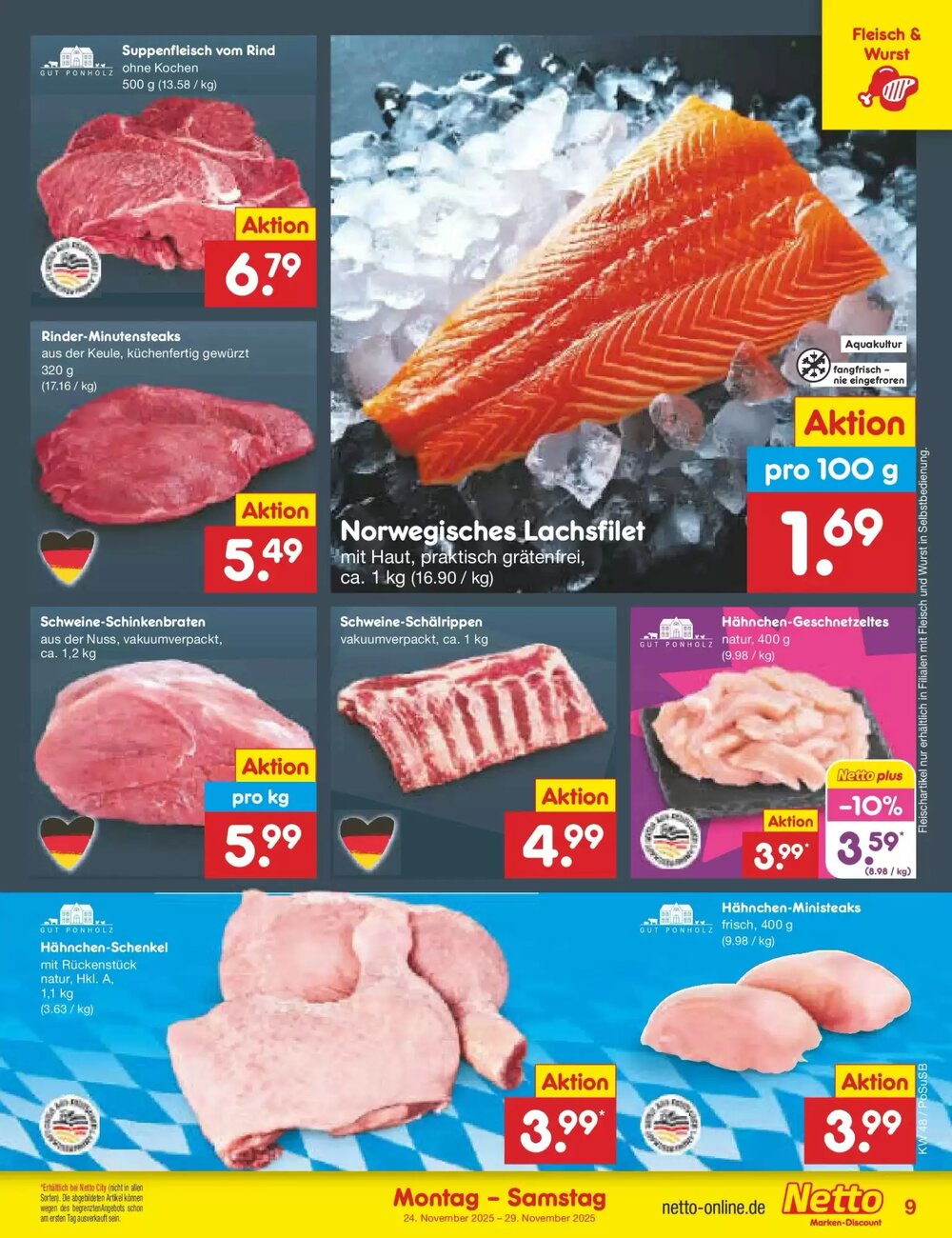 Netto Marken-Discount Prospekt (ab 23.11.2025) zum Blättern - Seite 9