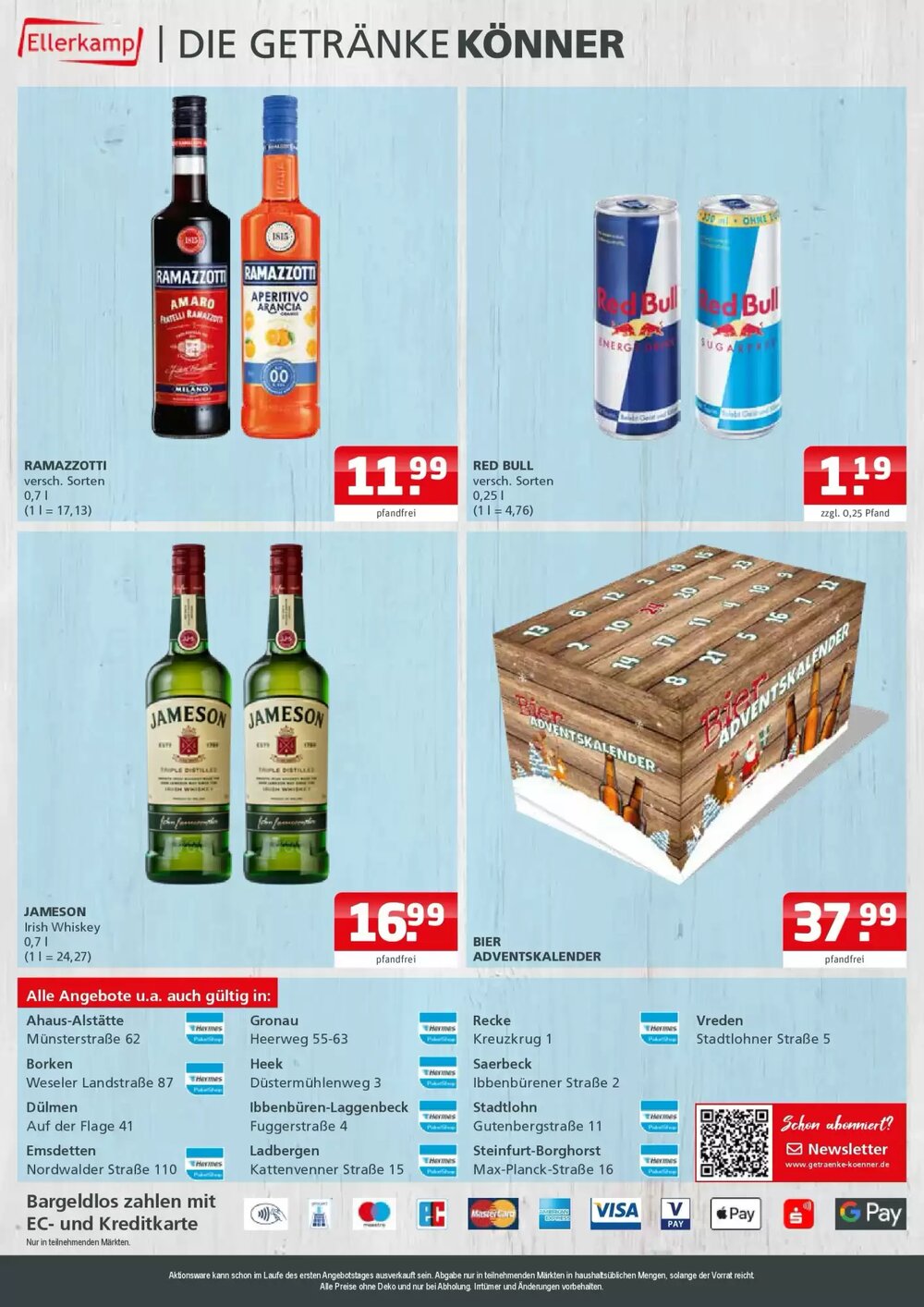 Ellerkamp Getränke Prospekt (ab 23.11.2025) zum Blättern - Seite 4