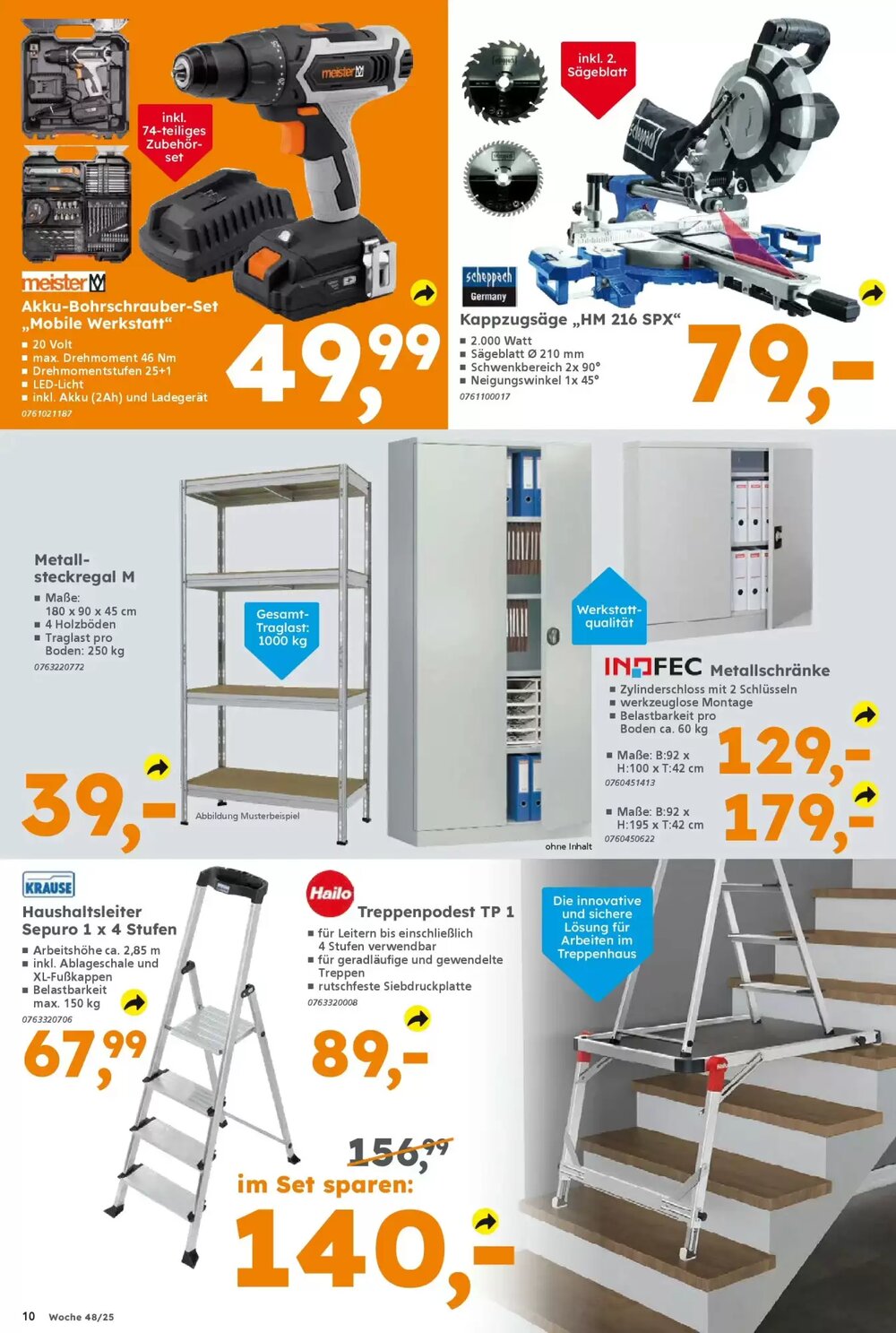 Globus Baumarkt Prospekt (ab 23.11.2025) zum Blättern - Seite 10