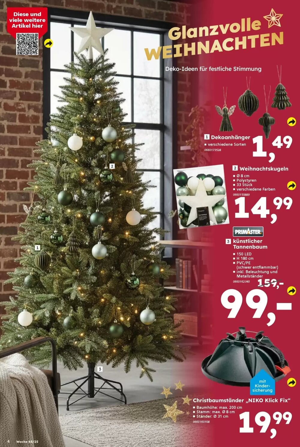 Globus Baumarkt Prospekt (ab 23.11.2025) zum Blättern - Seite 4