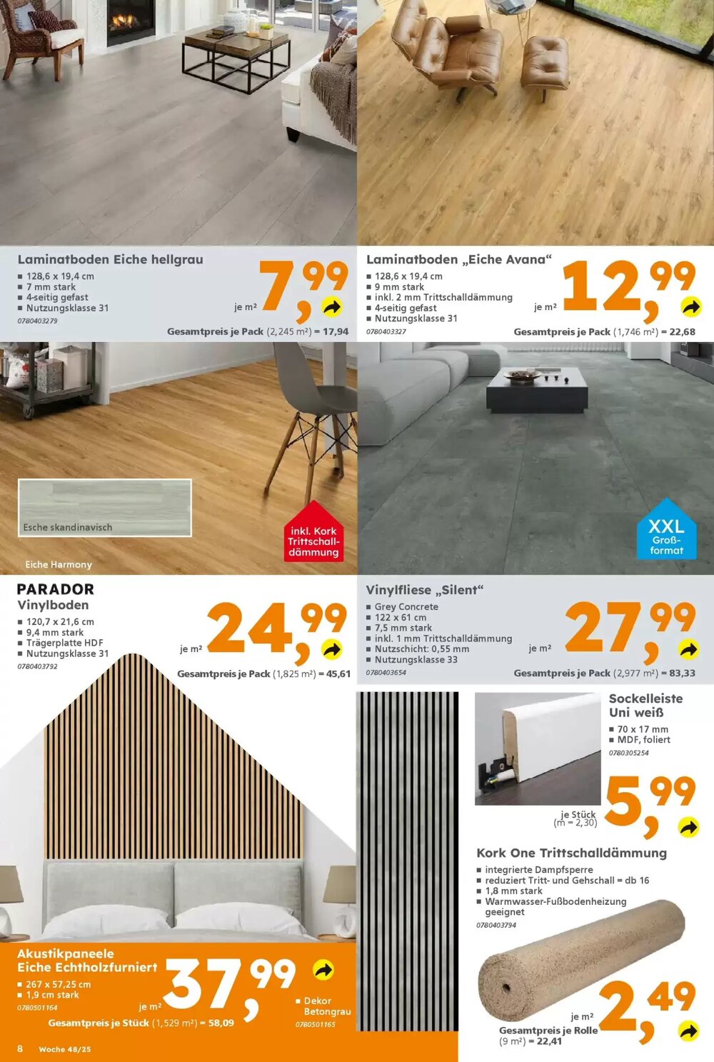 Globus Baumarkt Prospekt (ab 23.11.2025) zum Blättern - Seite 8