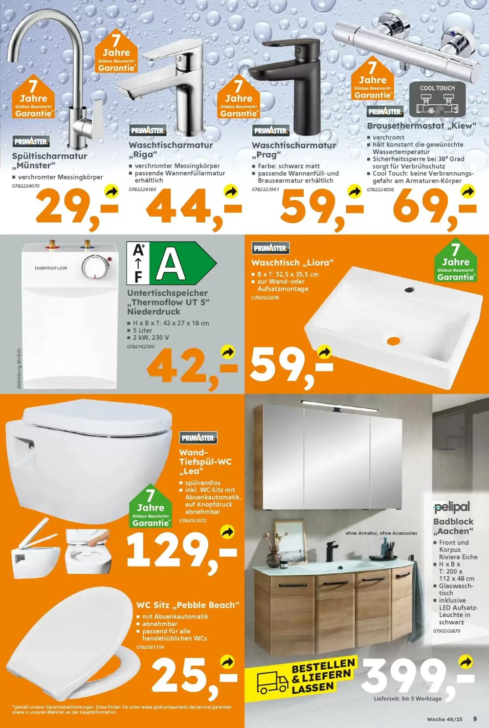 Globus Baumarkt Prospekt (ab 23.11.2025) zum Blättern - Seite 9