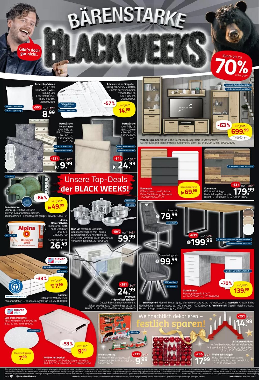 ROLLER Prospekt (ab 23.11.2025) zum Blättern - Seite 2