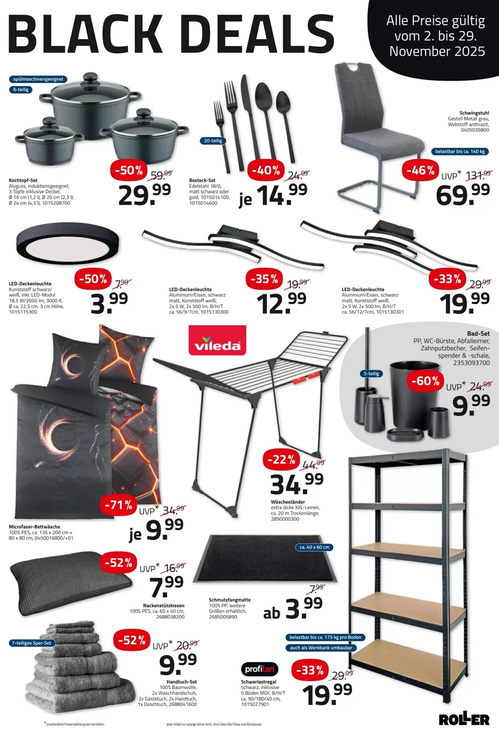 ROLLER Prospekt (ab 23.11.2025) zum Blättern - Seite 9