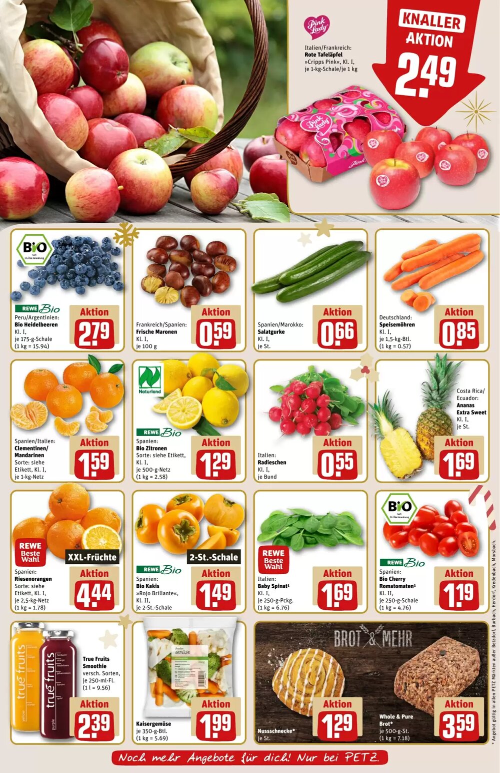 REWE PETZ Prospekt (ab 23.11.2025) zum Blättern - Seite 10