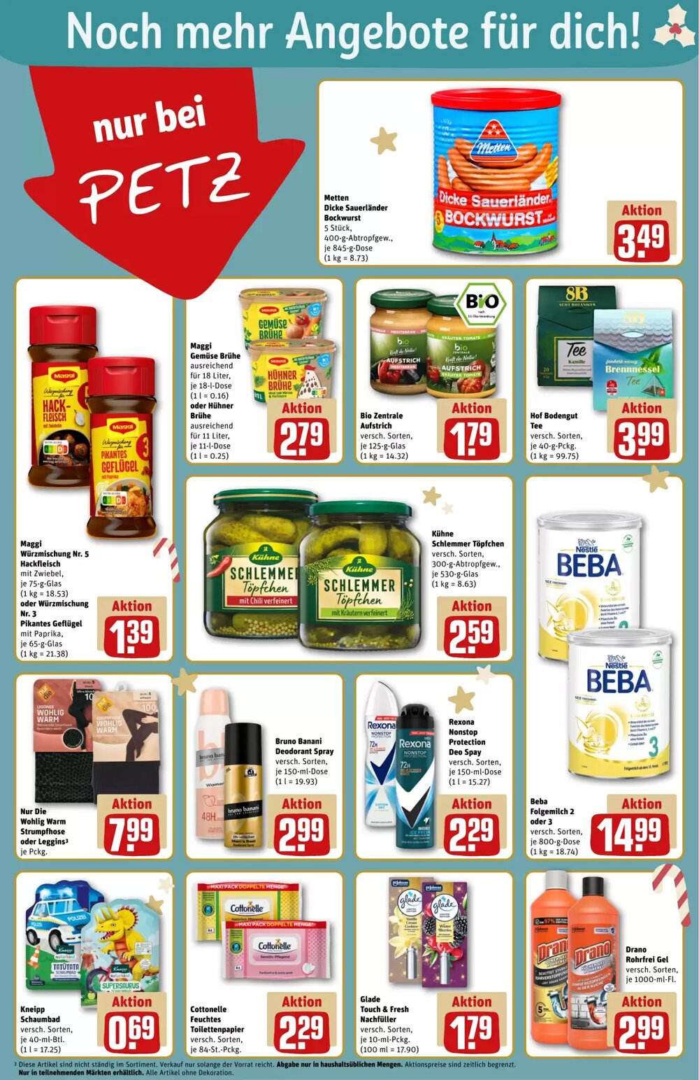 REWE PETZ Prospekt (ab 23.11.2025) zum Blättern - Seite 16