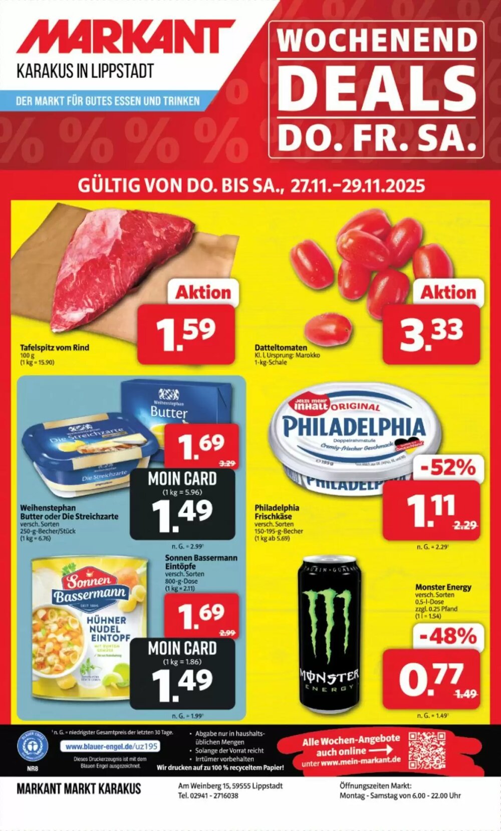 Markant Markt Prospekt (ab 23.11.2025) zum Blättern - Seite 16