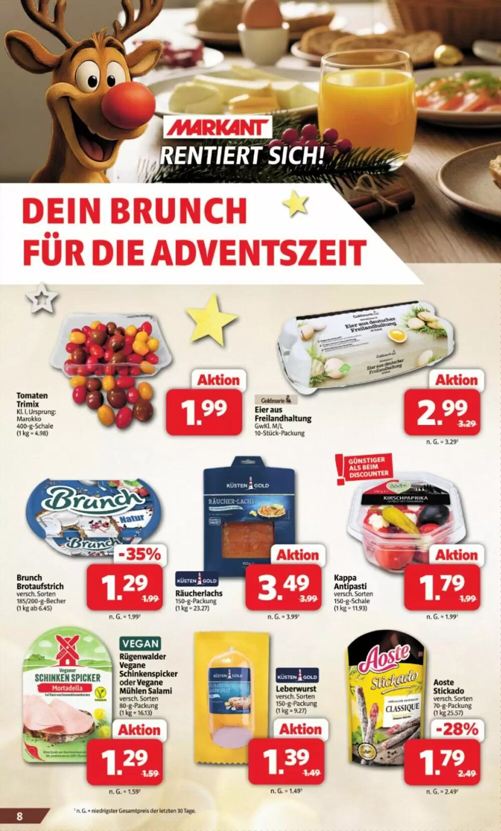 Markant Markt Prospekt (ab 23.11.2025) zum Blättern - Seite 8