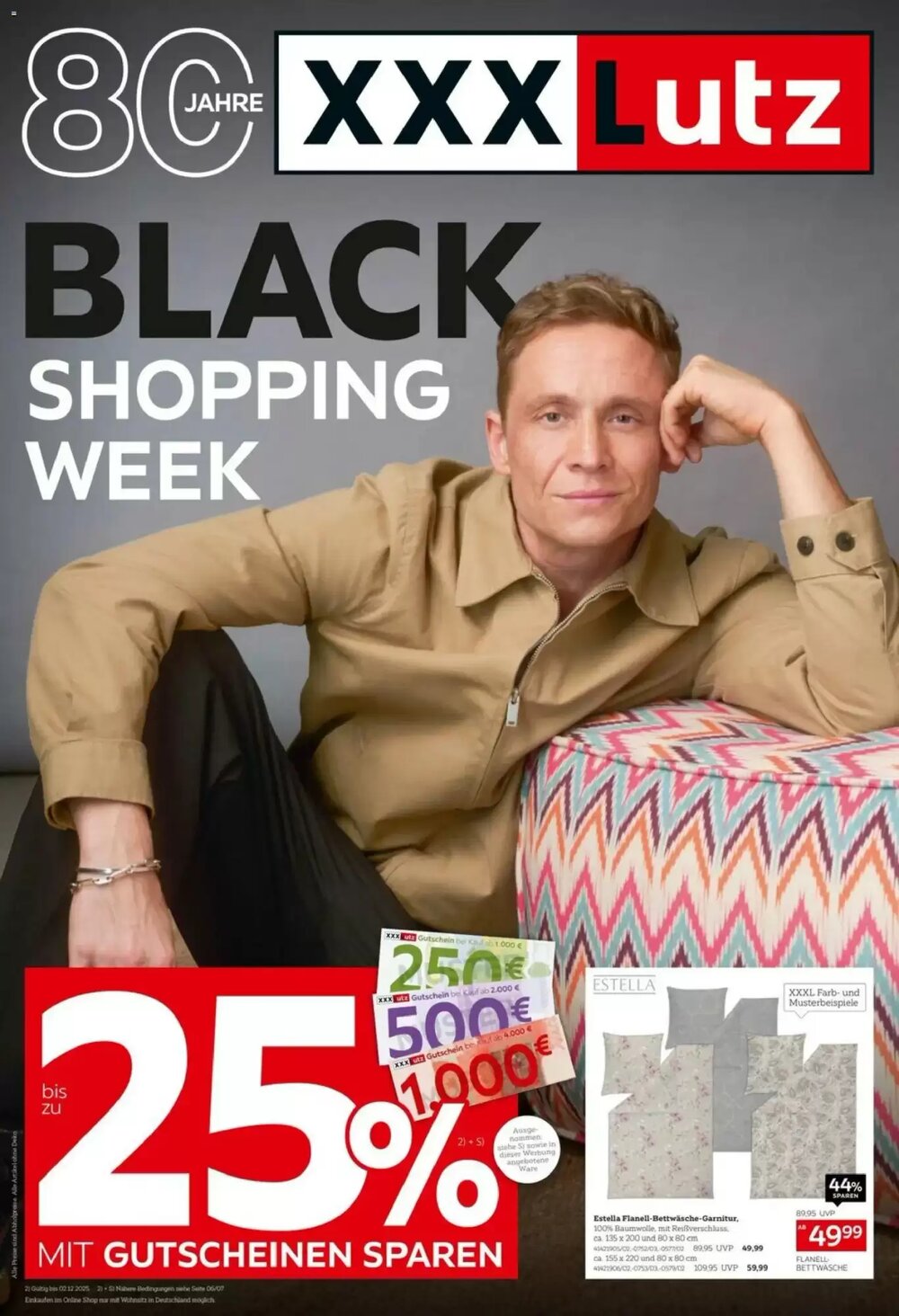 XXXLutz Prospekt (ab 23.11.2025) zum Blättern - Seite 1