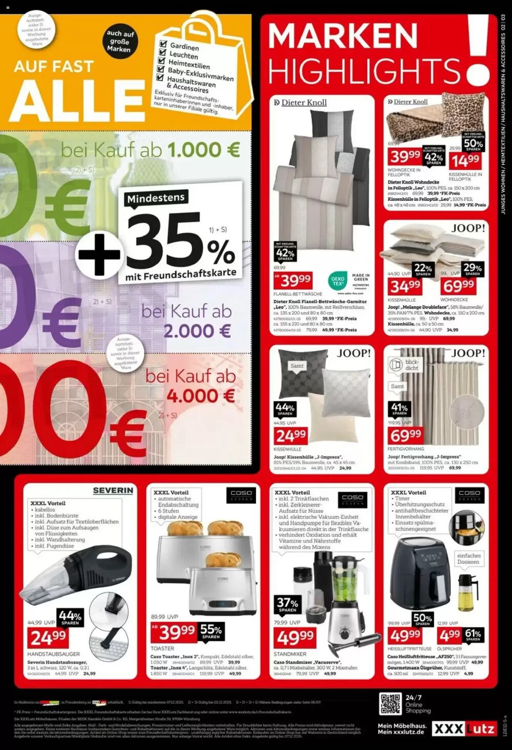 XXXLutz Prospekt (ab 23.11.2025) zum Blättern - Seite 3
