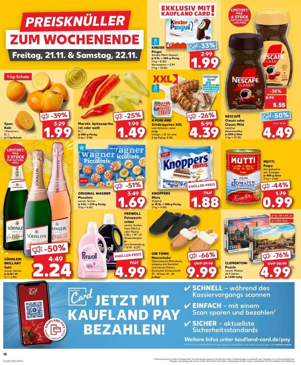 Kaufland Prospekt (ab 23.11.2025) zum Blättern - Seite 10