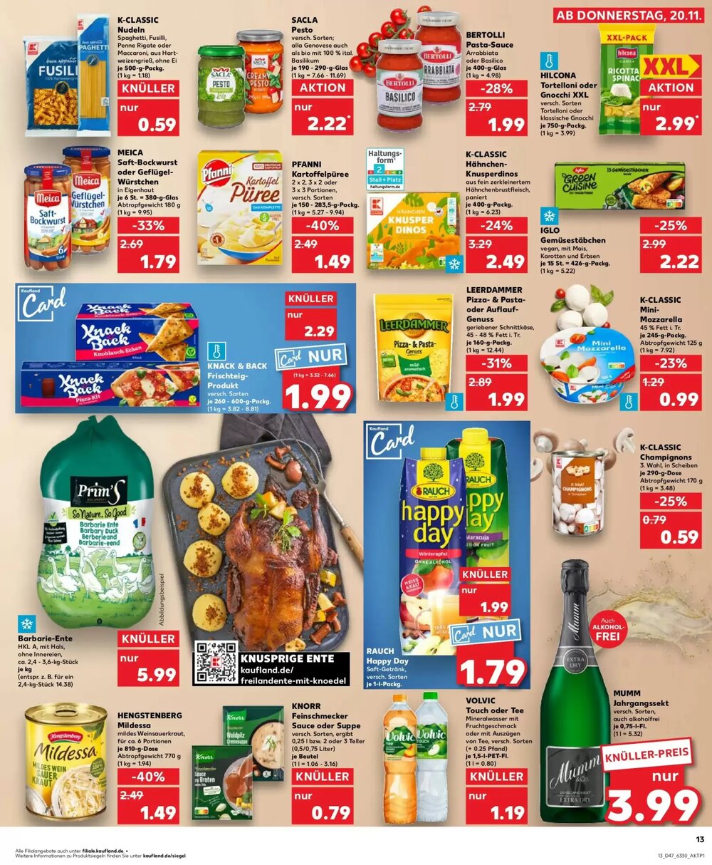 Kaufland Prospekt (ab 23.11.2025) zum Blättern - Seite 13