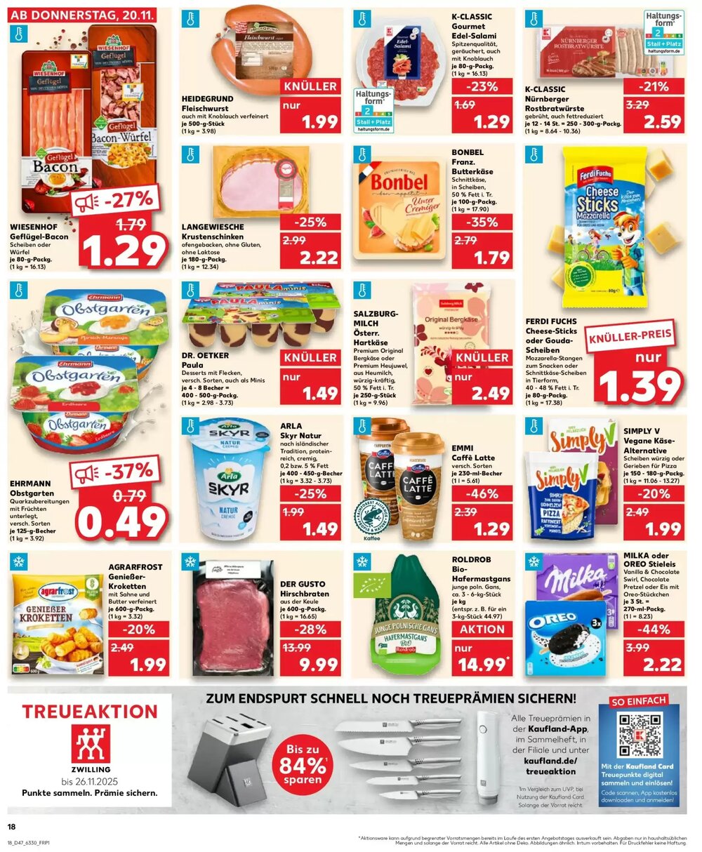 Kaufland Prospekt (ab 23.11.2025) zum Blättern - Seite 18