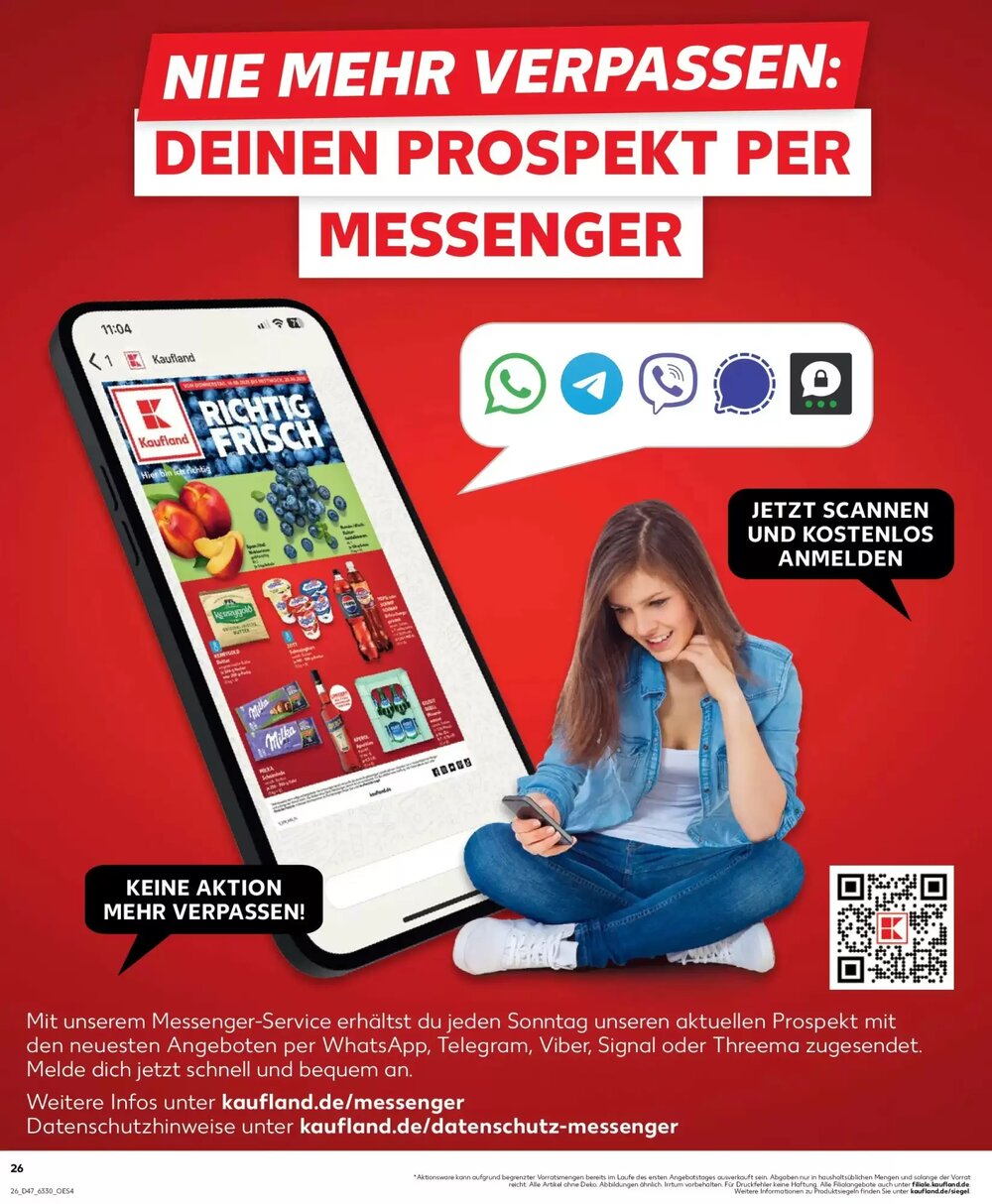 Kaufland Prospekt (ab 23.11.2025) zum Blättern - Seite 26