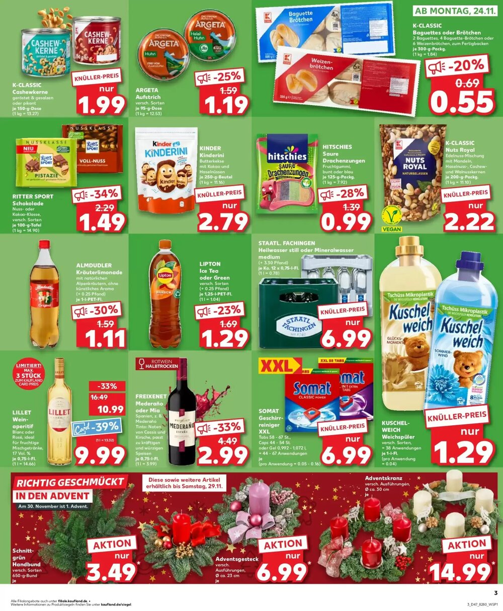 Kaufland Prospekt (ab 23.11.2025) zum Blättern - Seite 3