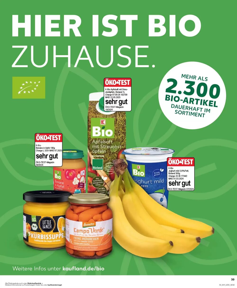 Kaufland Prospekt (ab 23.11.2025) zum Blättern - Seite 30