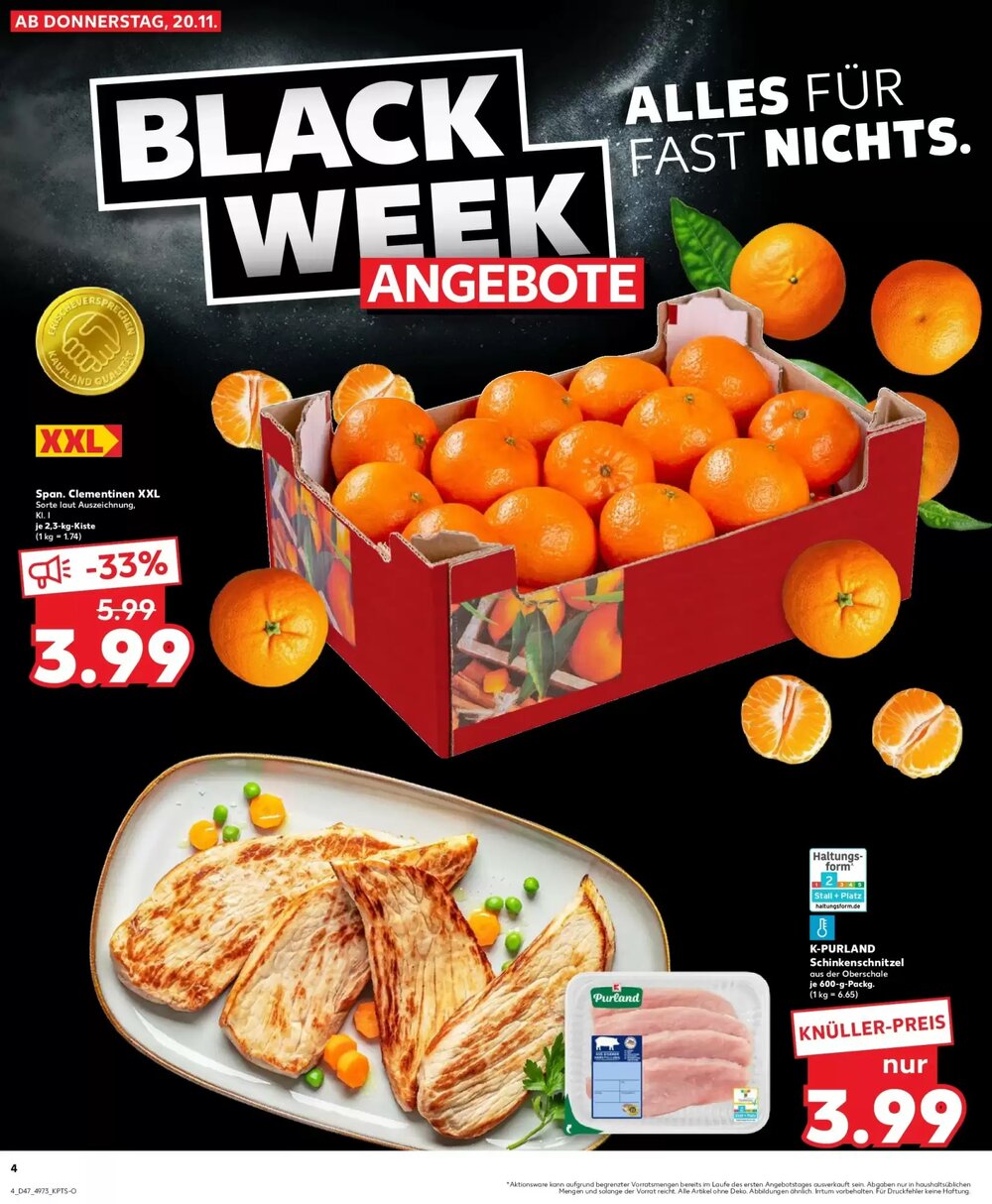 Kaufland Prospekt (ab 23.11.2025) zum Blättern - Seite 4