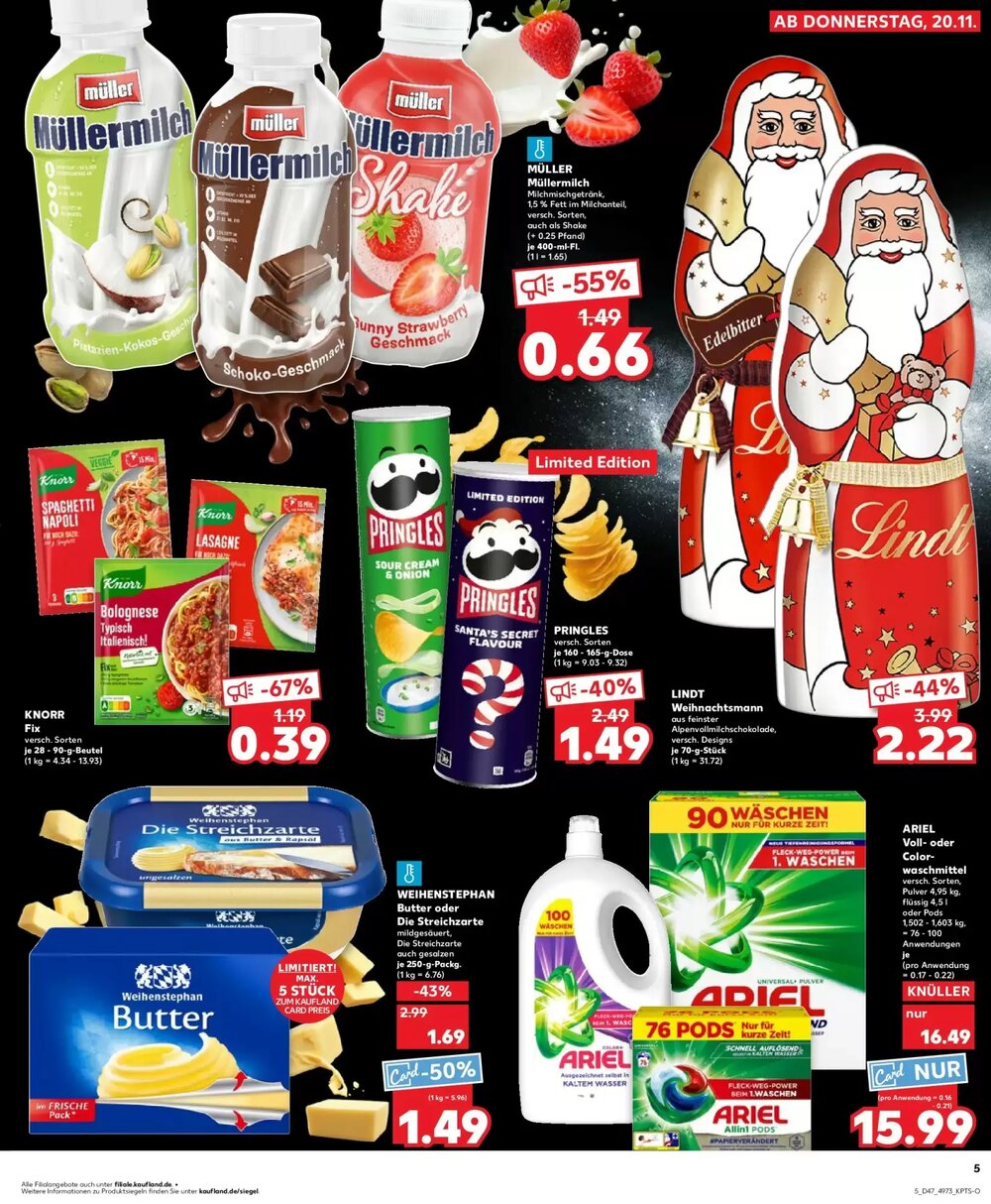 Kaufland Prospekt (ab 23.11.2025) zum Blättern - Seite 5