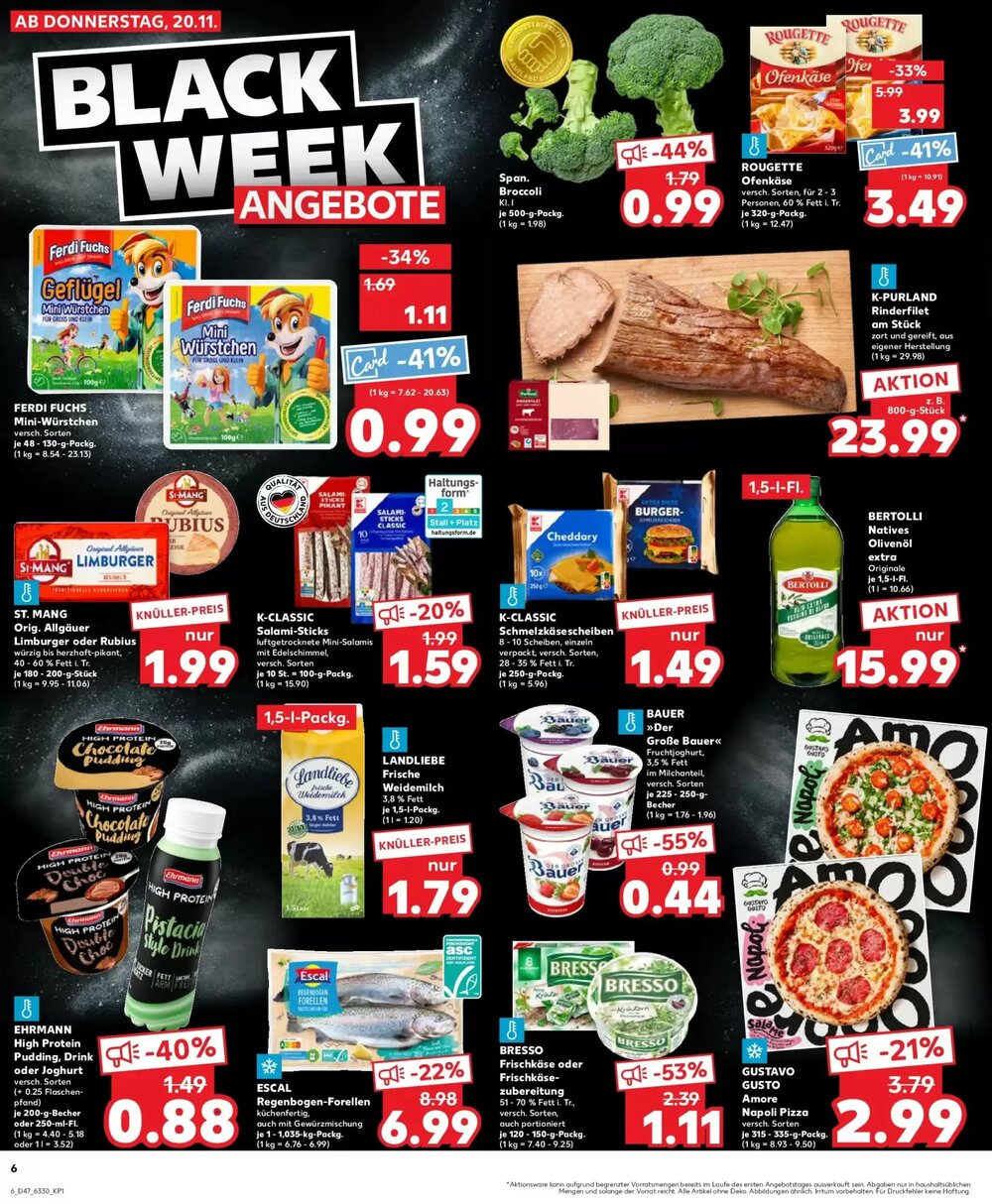 Kaufland Prospekt (ab 23.11.2025) zum Blättern - Seite 6