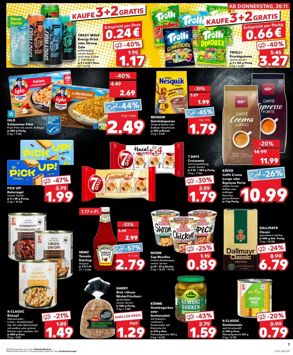 Kaufland Prospekt (ab 23.11.2025) zum Blättern - Seite 7