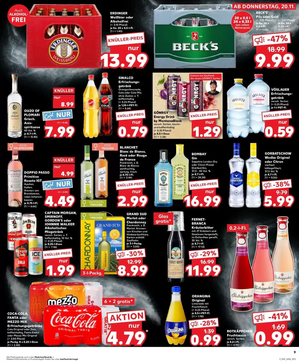 Kaufland Prospekt (ab 23.11.2025) zum Blättern - Seite 9