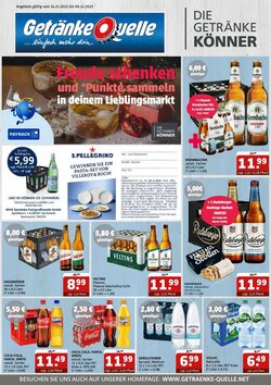 Getränke Quelle Prospekt (ab 23.11.2025) zum Blättern