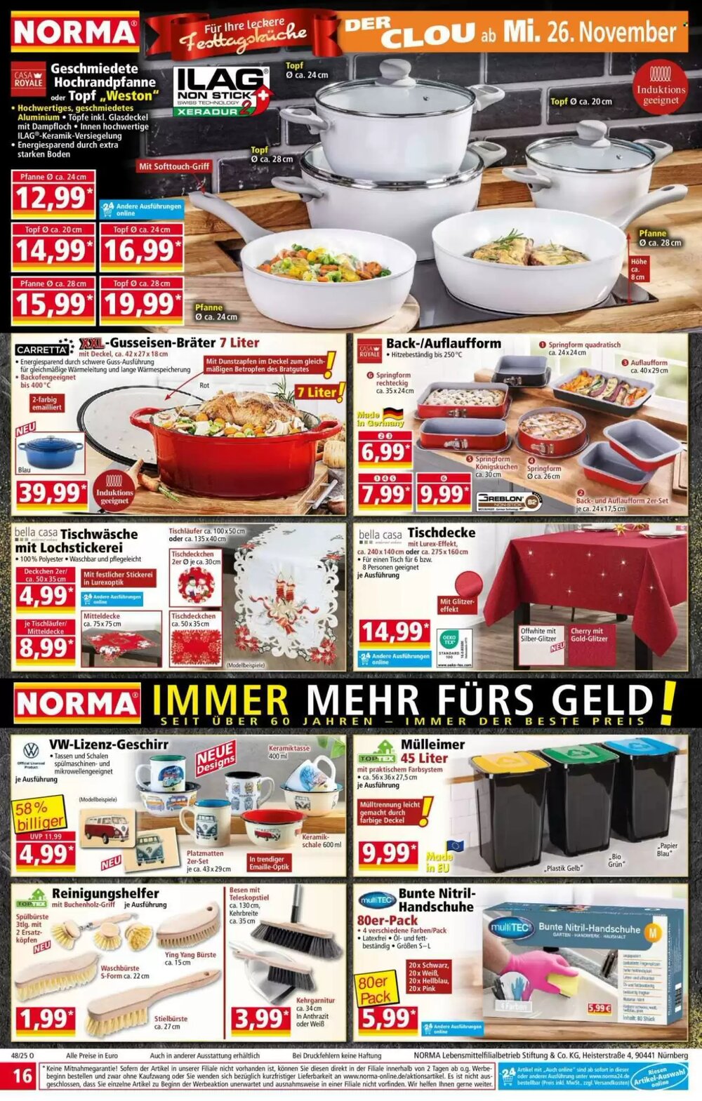 Norma Prospekt (ab 24.11.2025) zum Blättern - Seite 16