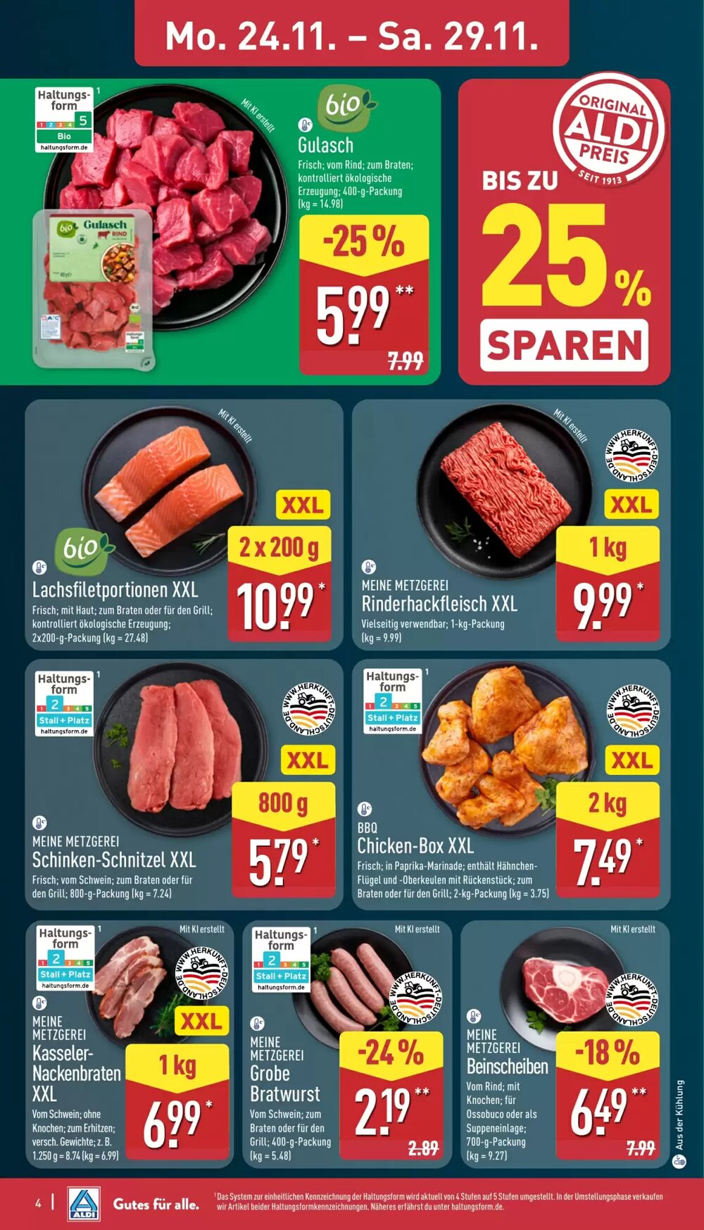 Aldi Nord Prospekt (ab 24.11.2025) zum Blättern - Seite 10