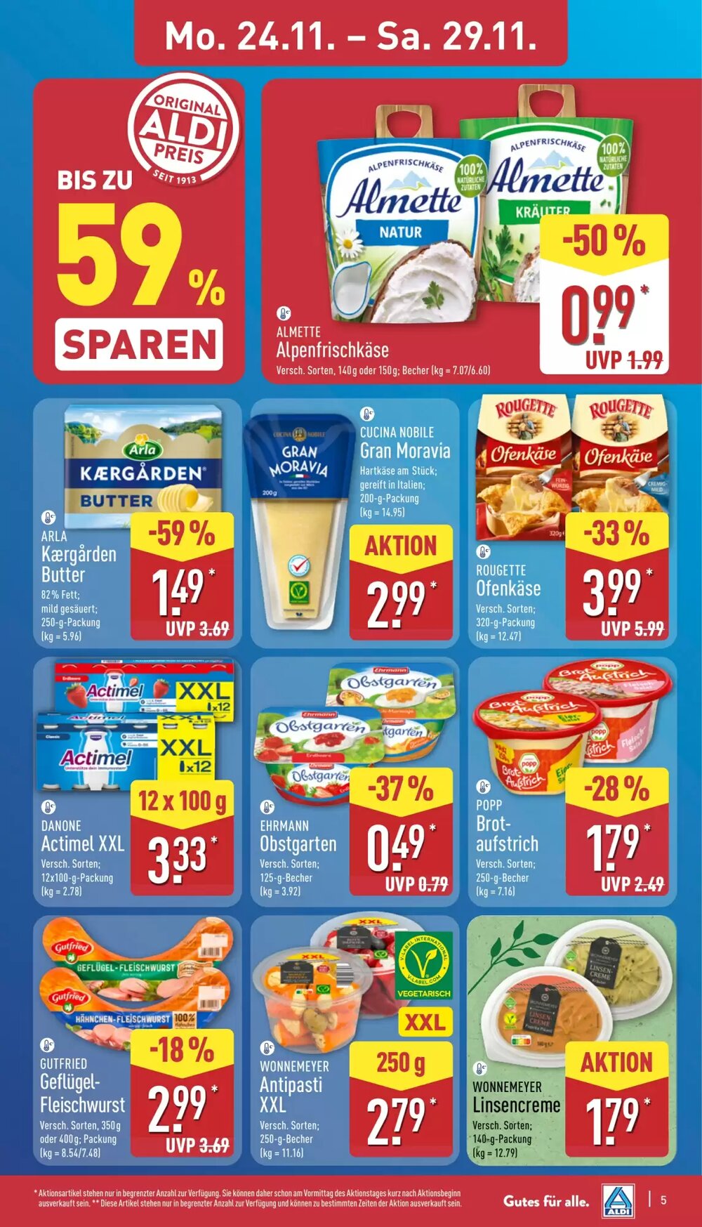 Aldi Nord Prospekt (ab 24.11.2025) zum Blättern - Seite 11