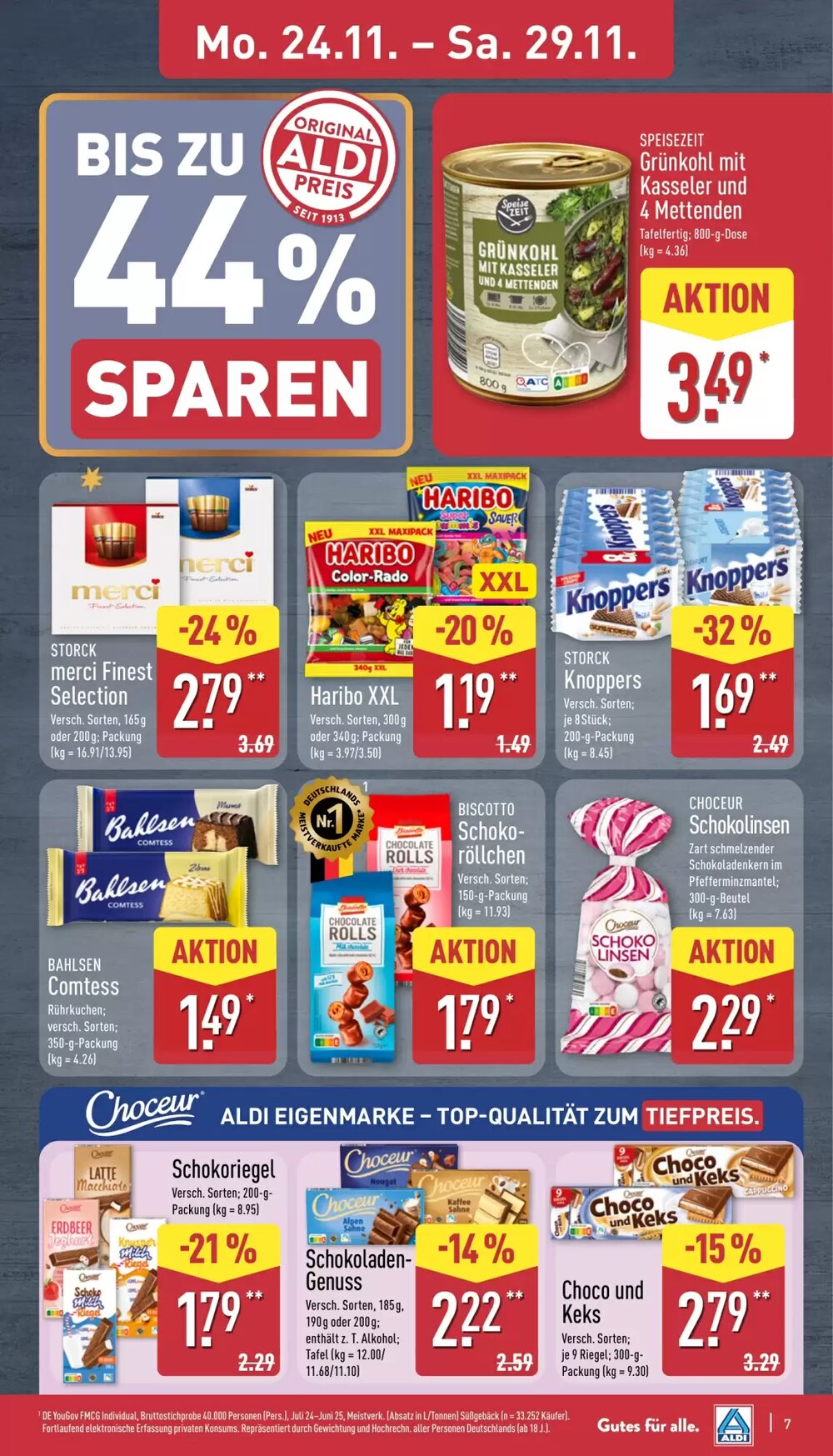 Aldi Nord Prospekt (ab 24.11.2025) zum Blättern - Seite 13