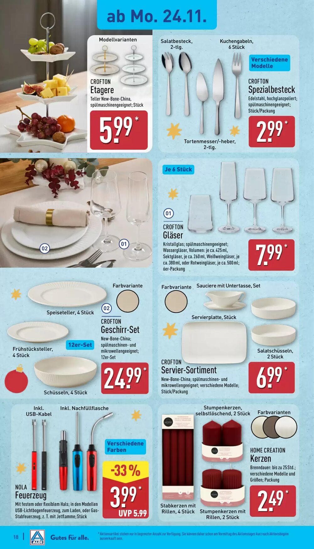 Aldi Nord Prospekt (ab 24.11.2025) zum Blättern - Seite 24