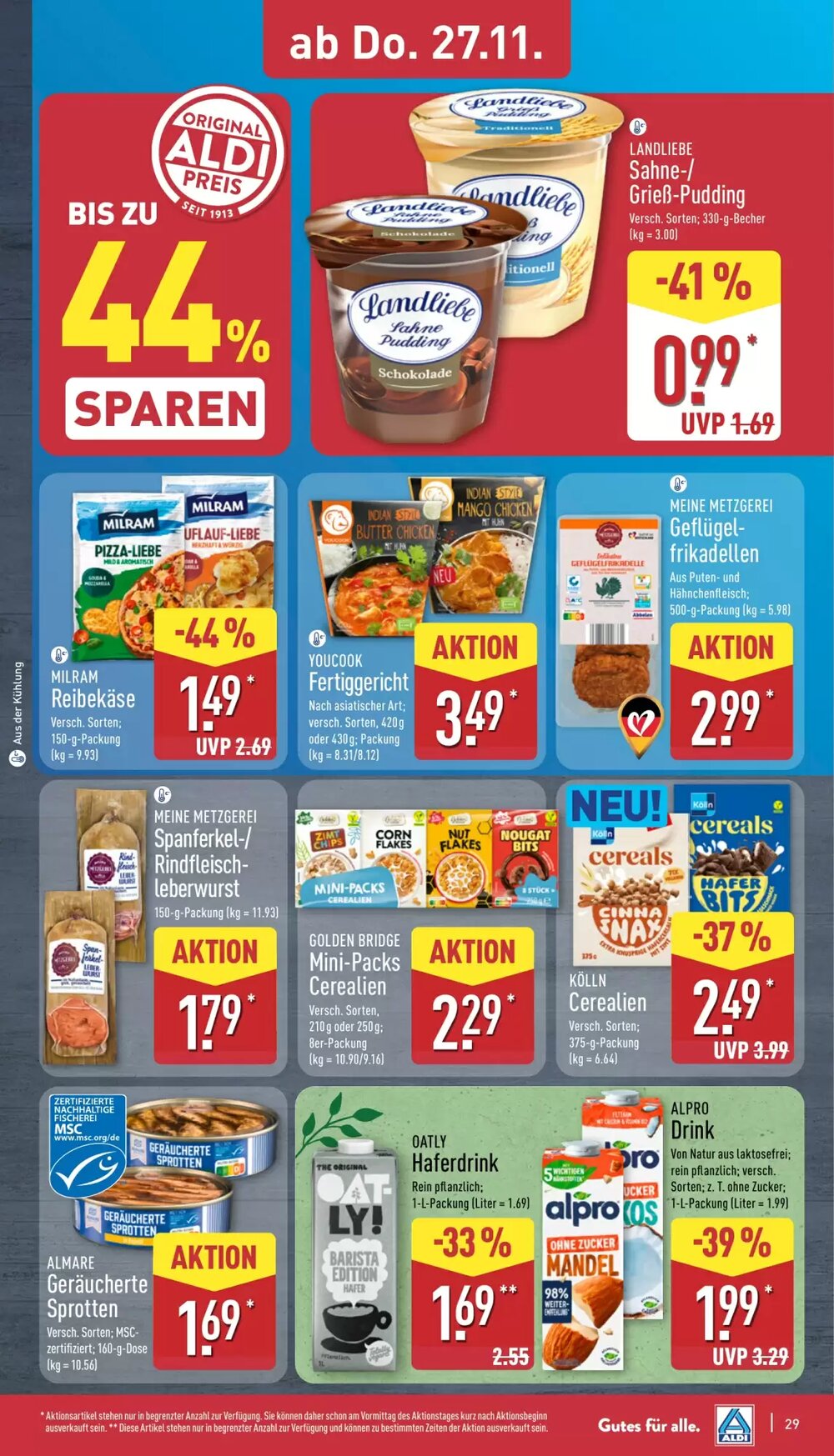 Aldi Nord Prospekt (ab 24.11.2025) zum Blättern - Seite 35