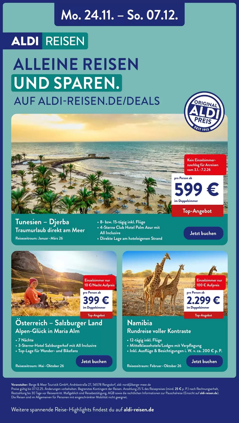 Aldi Nord Prospekt (ab 24.11.2025) zum Blättern - Seite 48