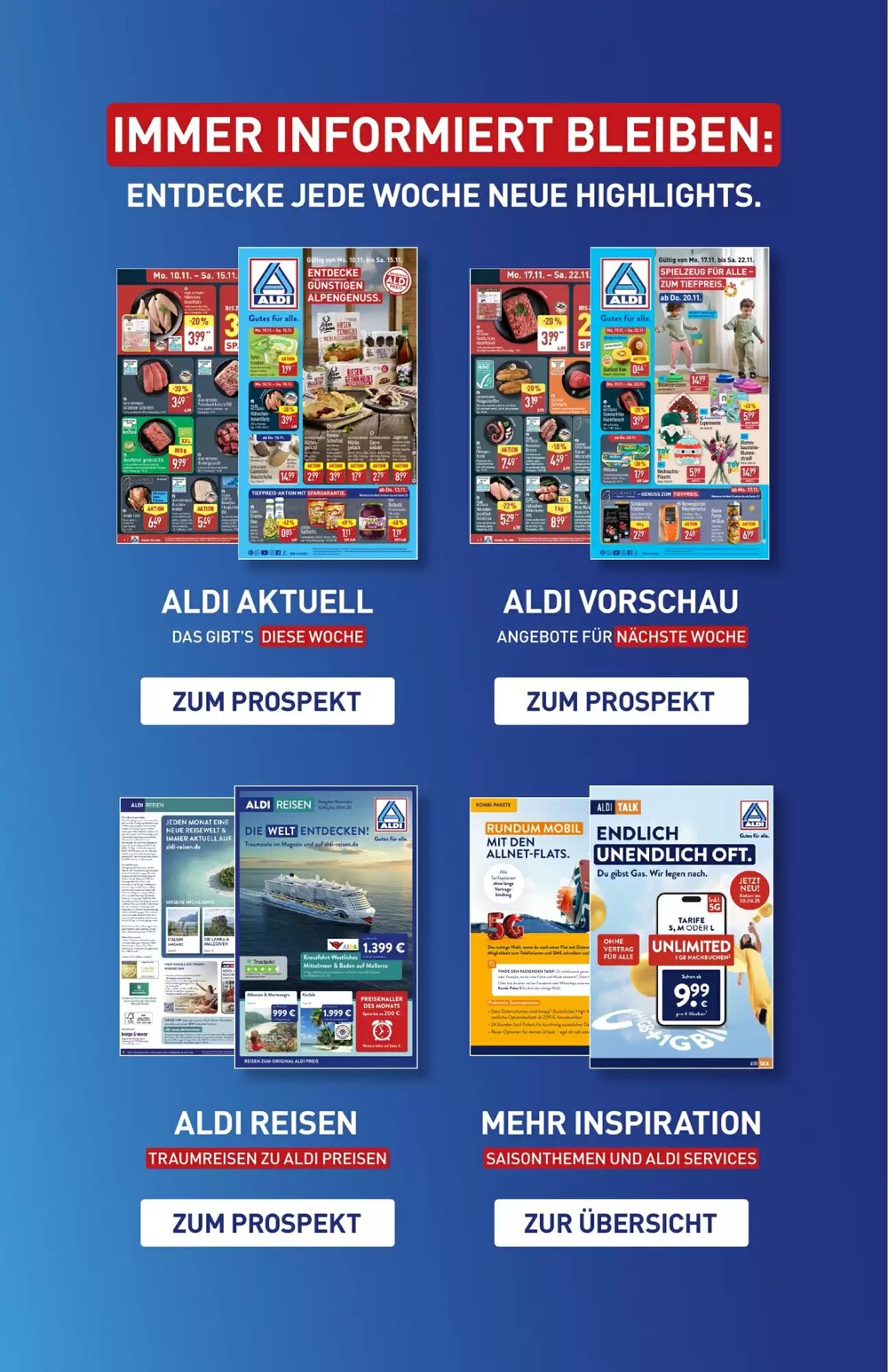 Aldi Nord Prospekt (ab 24.11.2025) zum Blättern - Seite 56