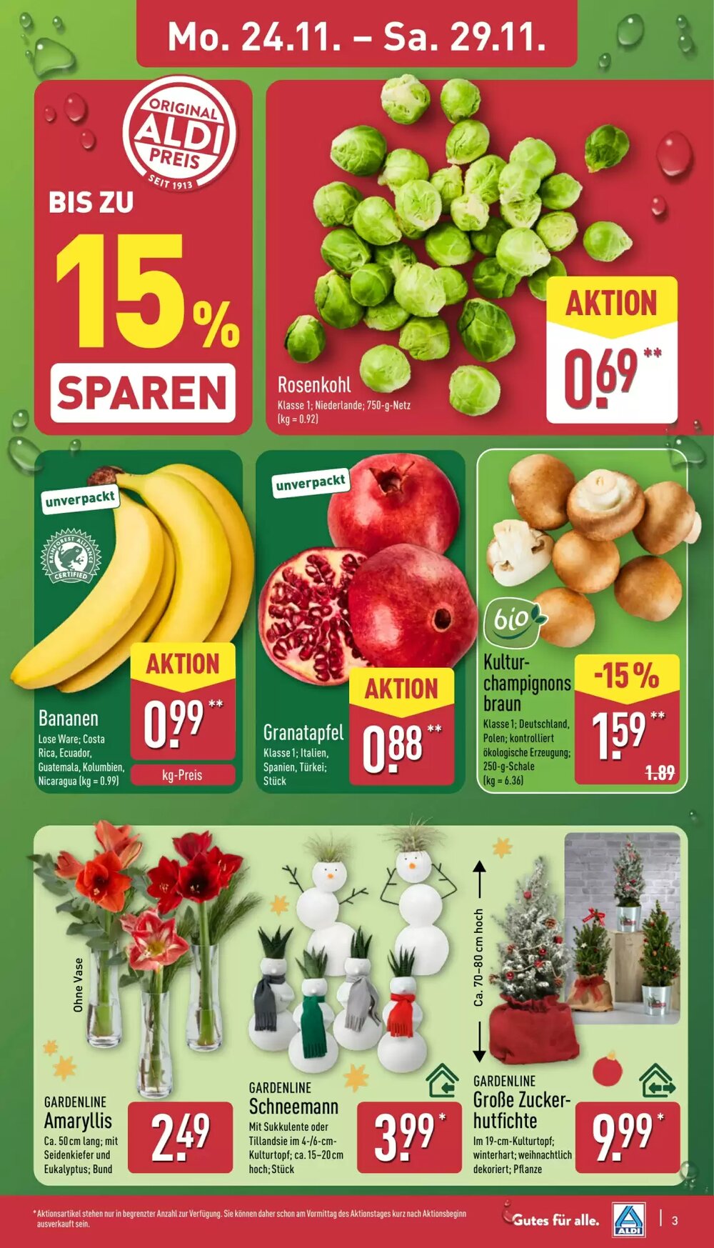 Aldi Nord Prospekt (ab 24.11.2025) zum Blättern - Seite 9