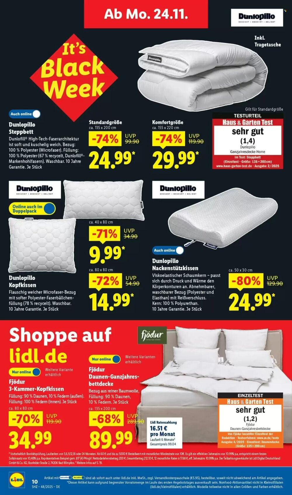 Lidl Prospekt (ab 24.11.2025) zum Blättern - Seite 10