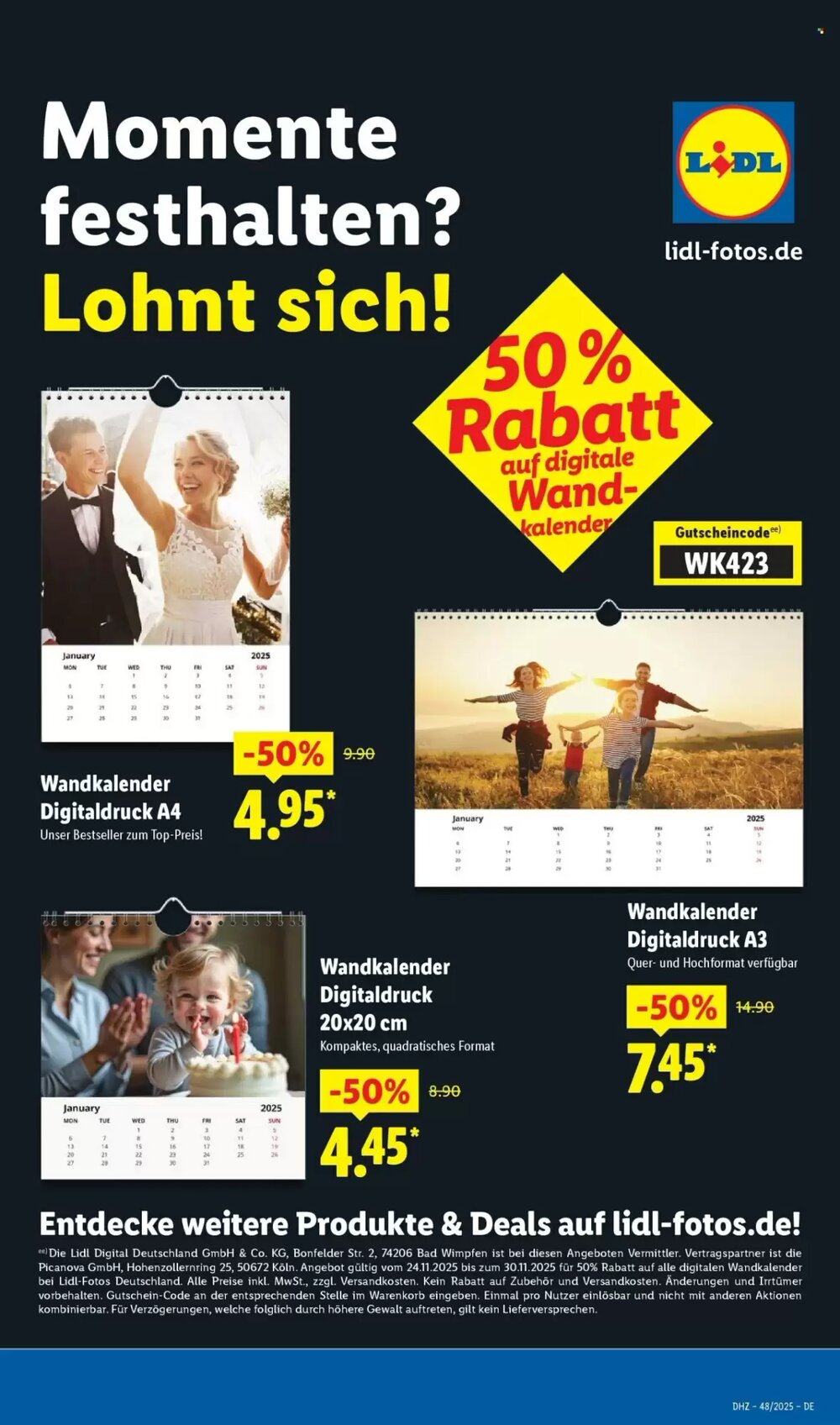 Lidl Prospekt (ab 24.11.2025) zum Blättern - Seite 39