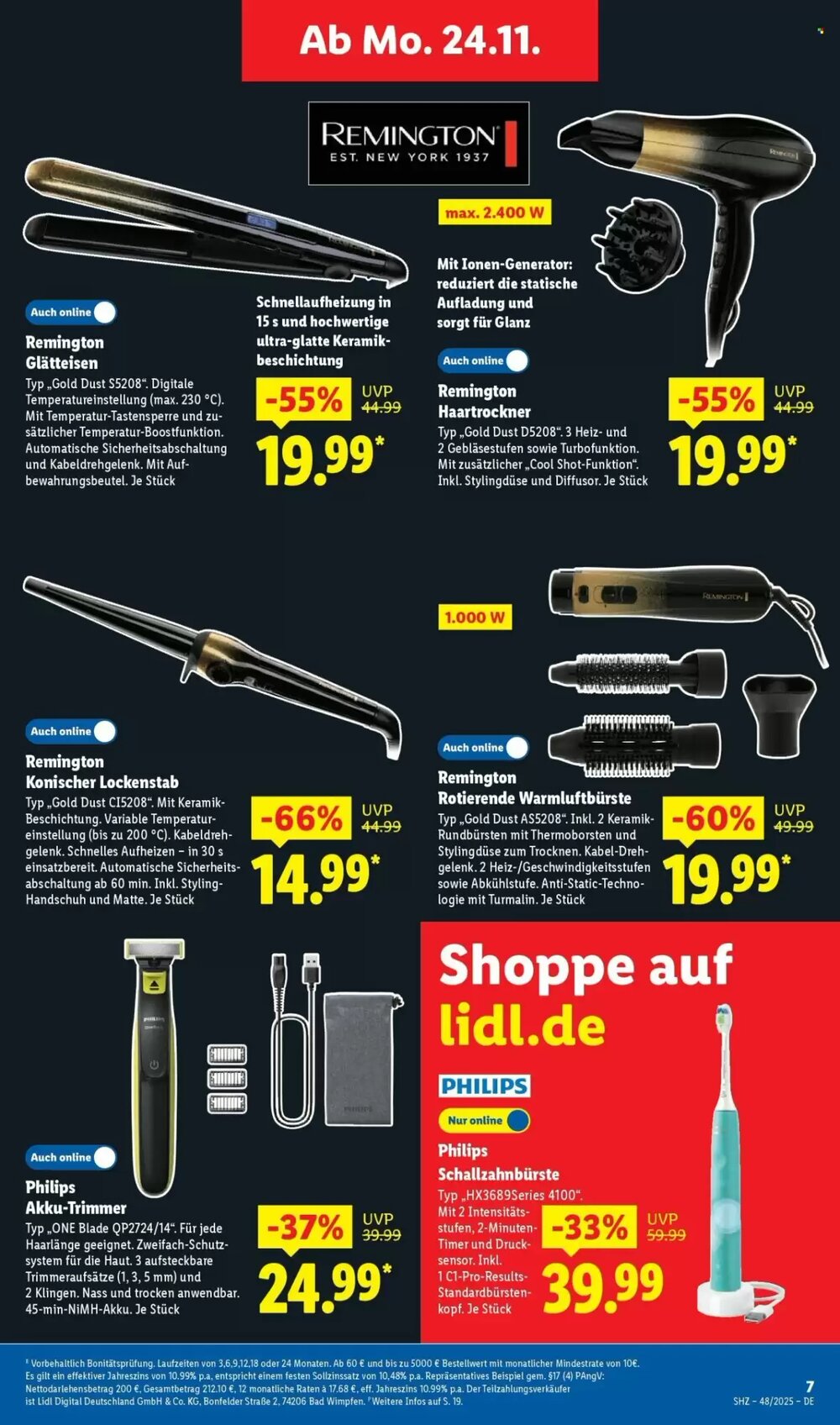 Lidl Prospekt (ab 24.11.2025) zum Blättern - Seite 7