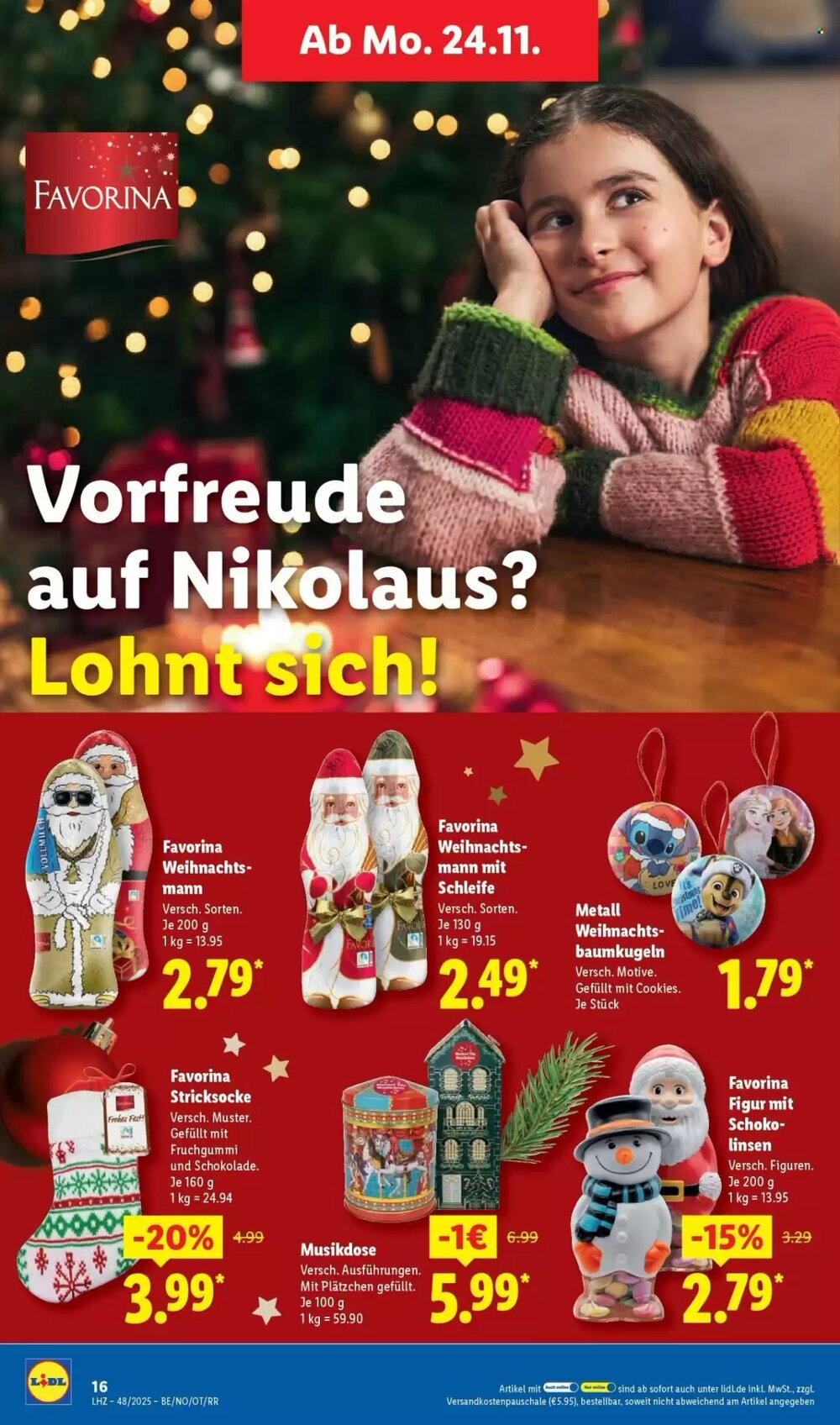 Lidl Prospekt (ab 24.11.2025) zum Blättern - Seite 20