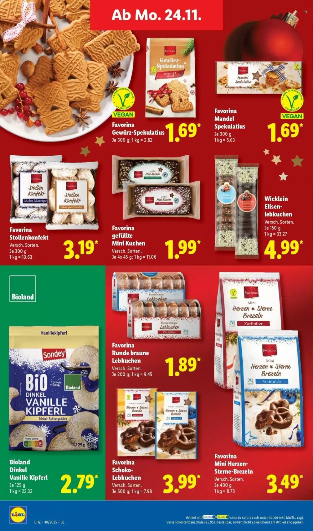 Lidl Prospekt (ab 24.11.2025) zum Blättern - Seite 22