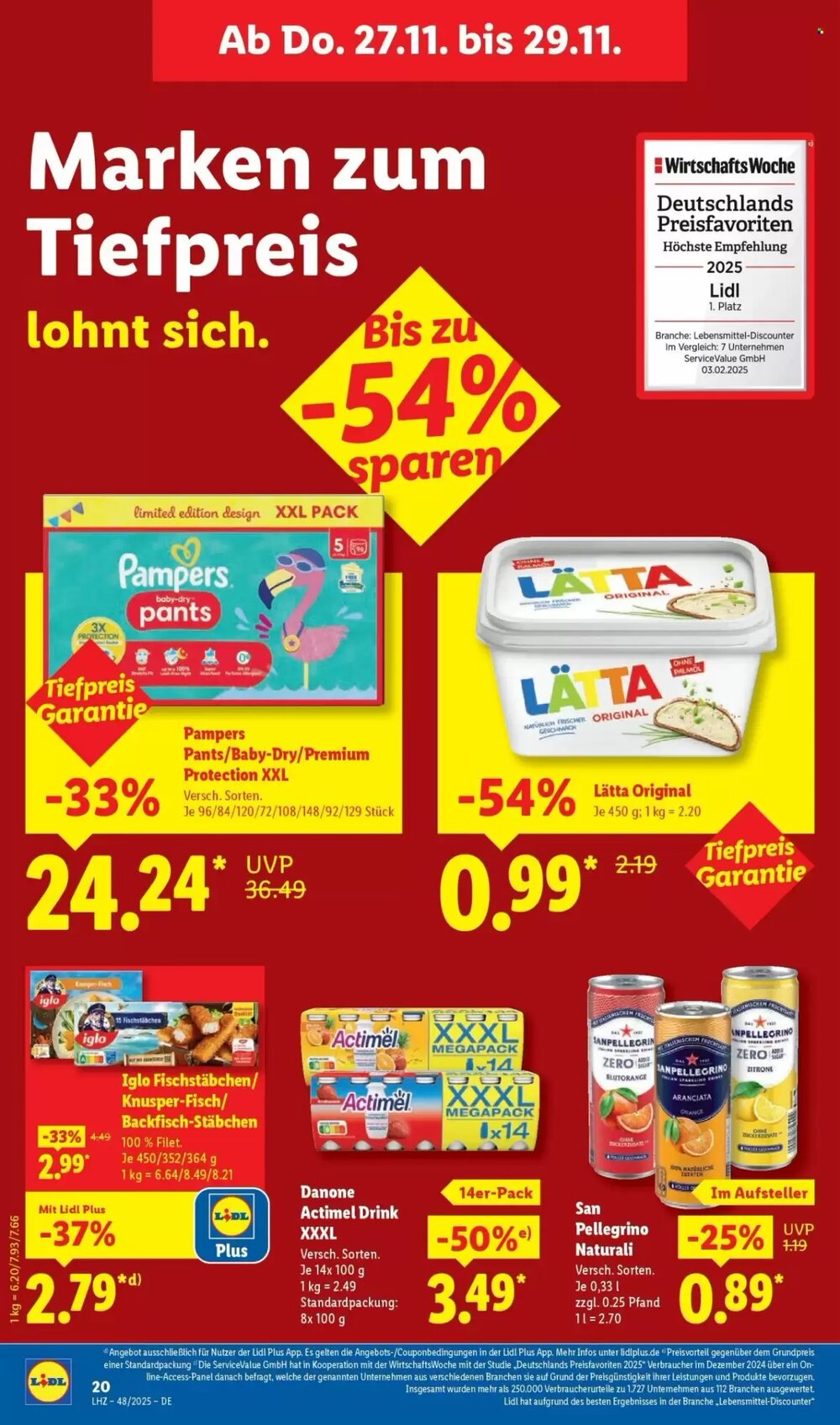 Lidl Prospekt (ab 24.11.2025) zum Blättern - Seite 26