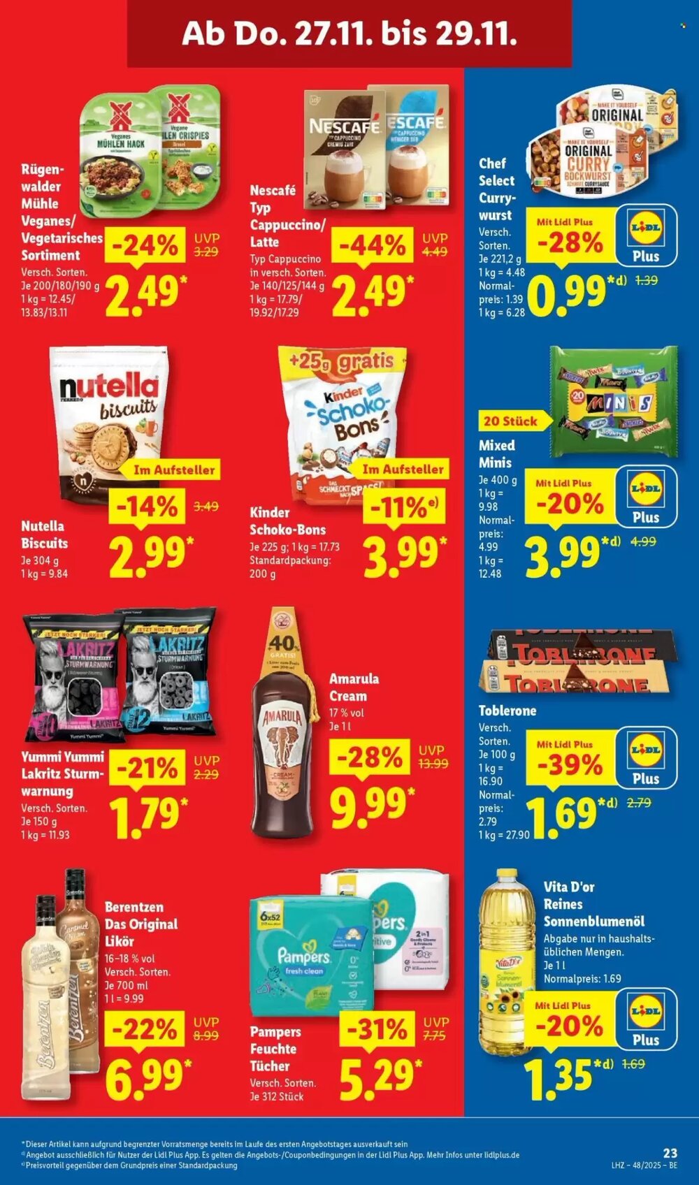 Lidl Prospekt (ab 24.11.2025) zum Blättern - Seite 29