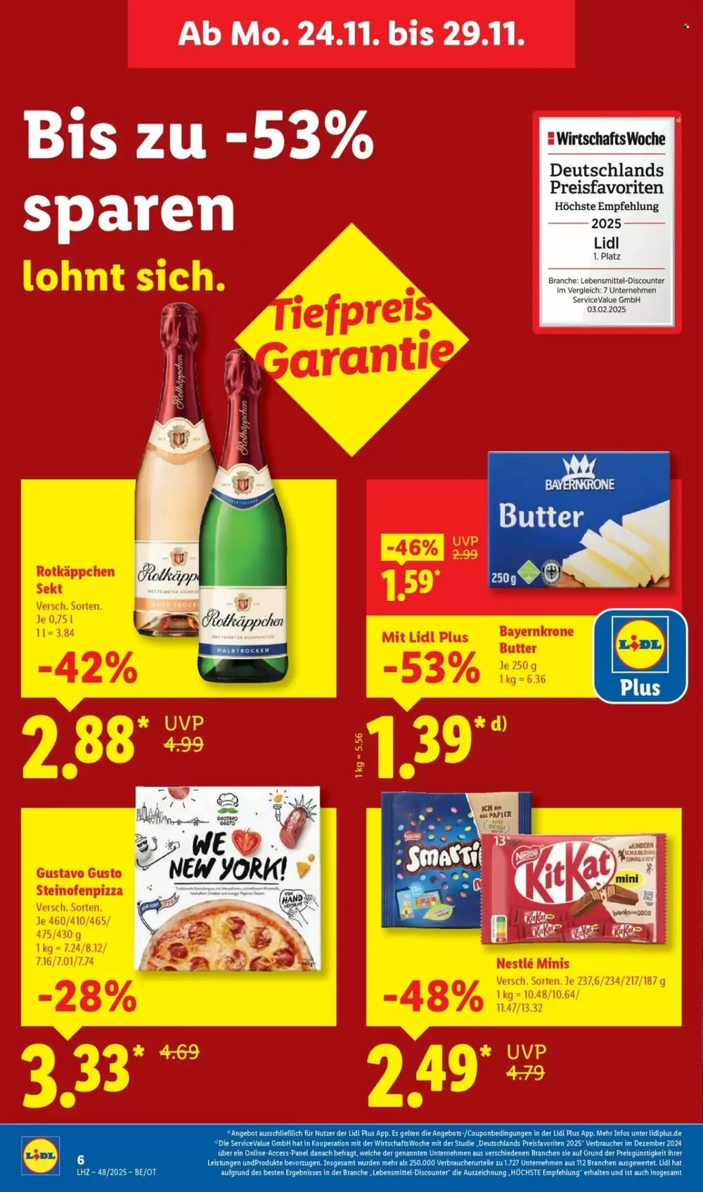 Lidl Prospekt (ab 24.11.2025) zum Blättern - Seite 6
