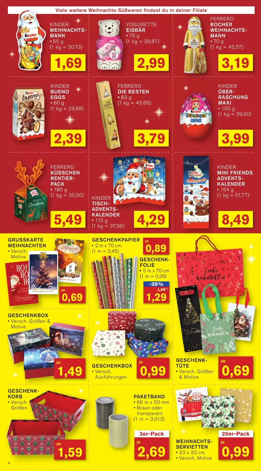 KODi Prospekt (ab 24.11.2025) zum Blättern - Seite 4