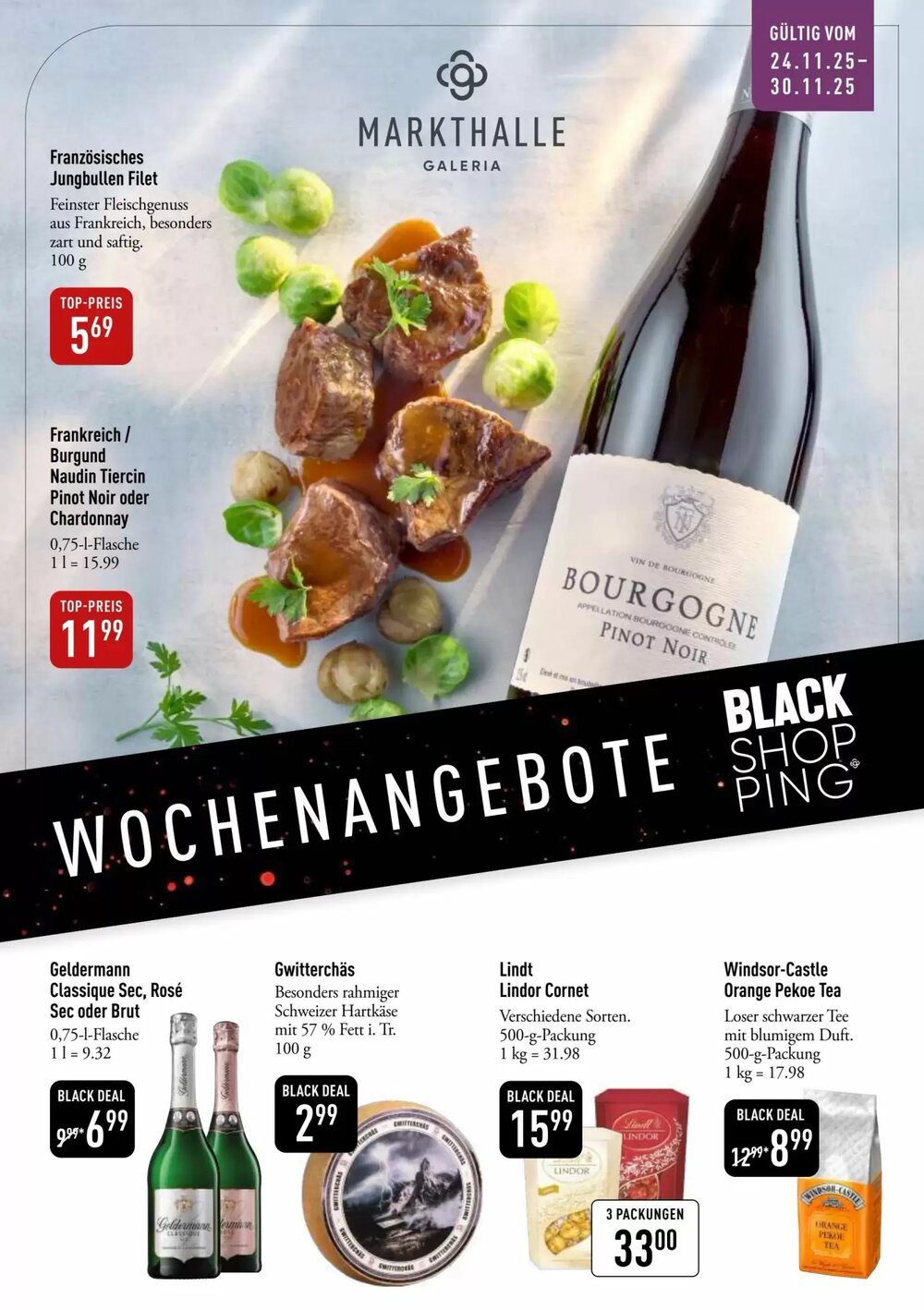 Galeria Markthalle Prospekt (ab 24.11.2025) zum Blättern - Seite 1