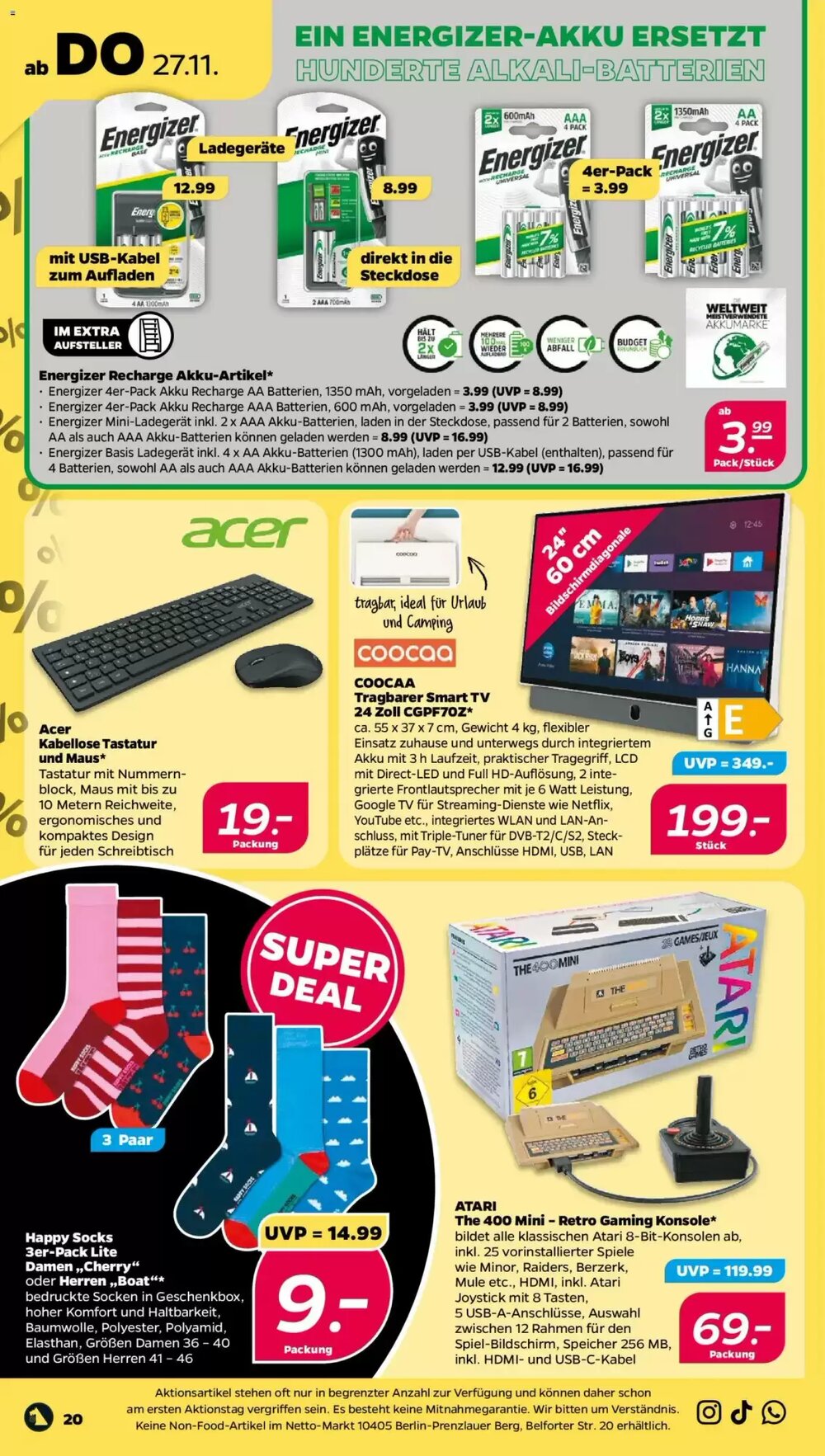 NETTO Prospekt (ab 24.11.2025) zum Blättern - Seite 22